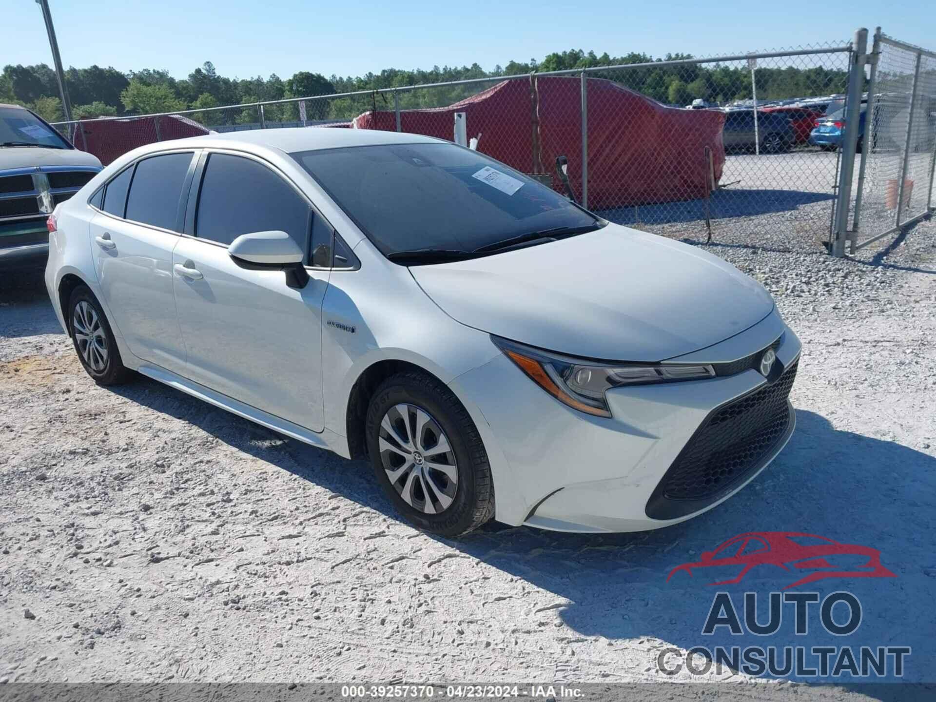 TOYOTA COROLLA 2021 - JTDEAMDE1MJ010939