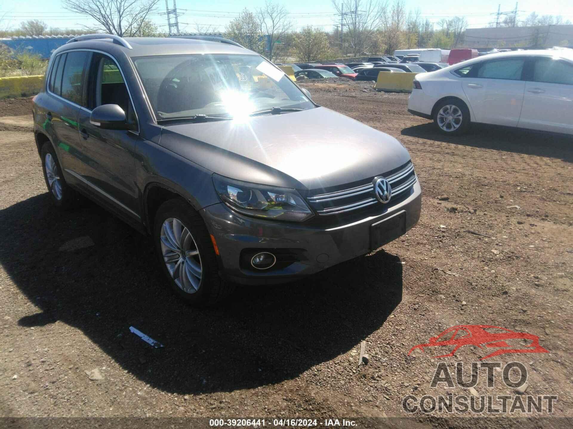 VOLKSWAGEN TIGUAN 2016 - WVGBV7AX9GW554316