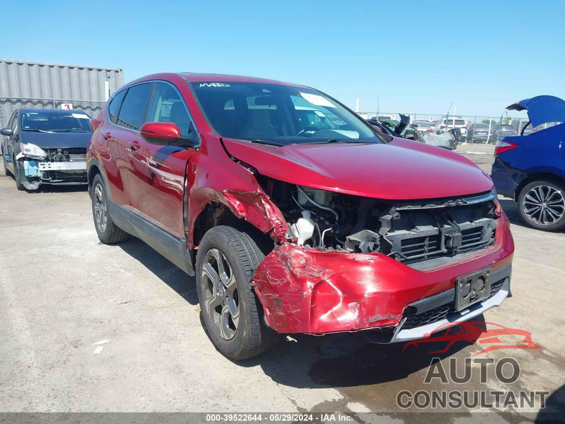 HONDA CR-V 2017 - 5J6RW2H58HL009597