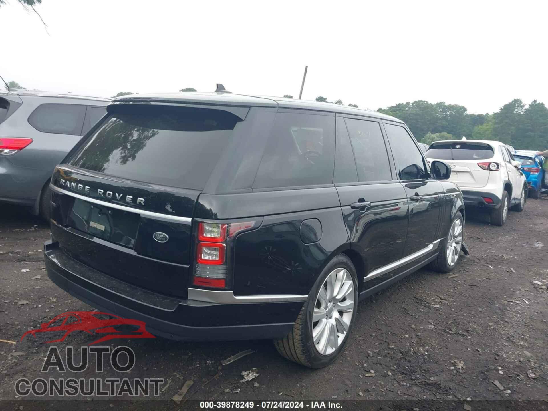LAND ROVER RANGE ROVER 2016 - SALGS2EF4GA307167