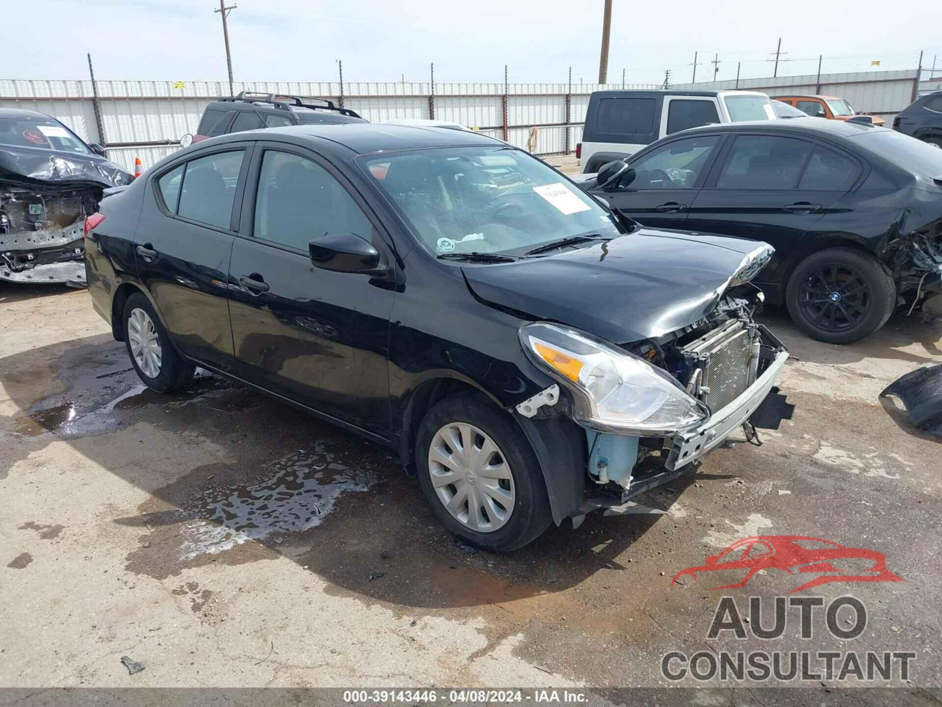 NISSAN VERSA 2019 - 3N1CN7AP8KL811587