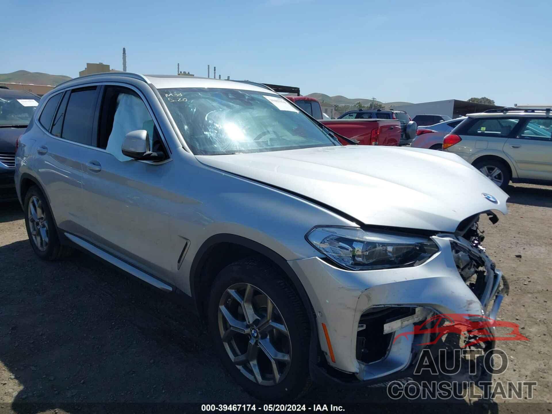 BMW X3 2021 - 5UXTY5C03M9D71249