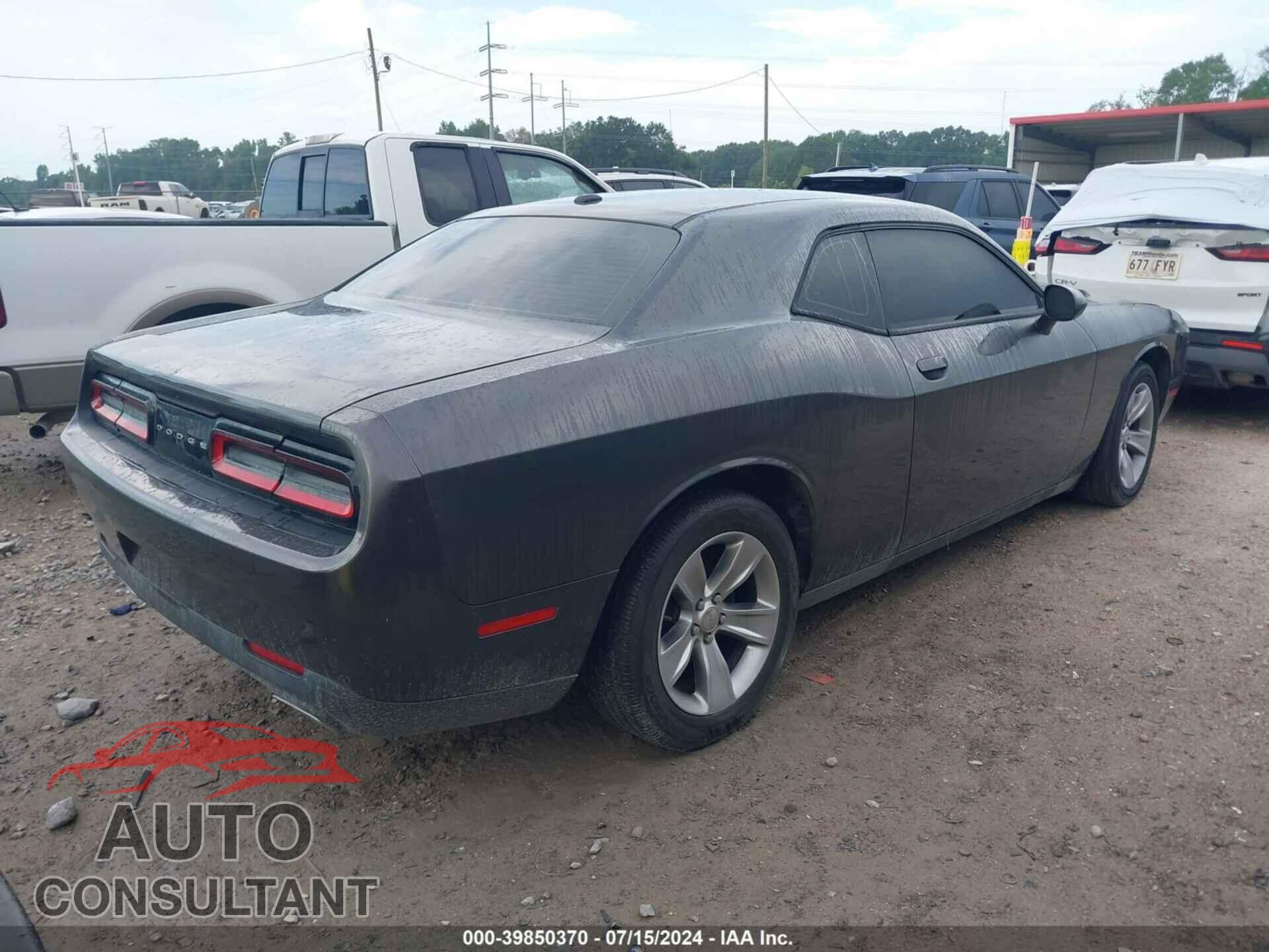 DODGE CHALLENGER 2016 - 2C3CDZAG2GH336969