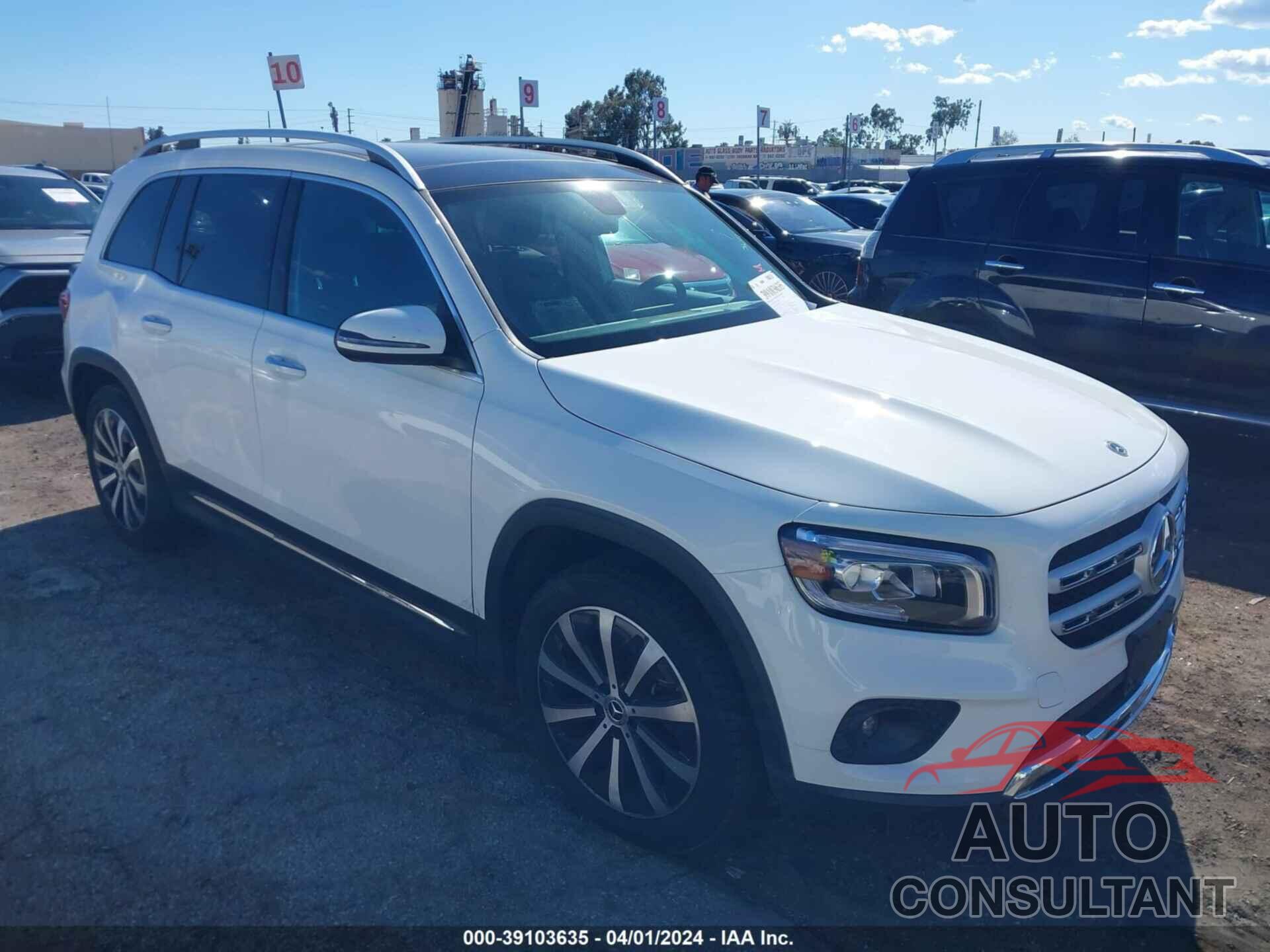 MERCEDES-BENZ GLB 250 2021 - W1N4M4GB5MW119579