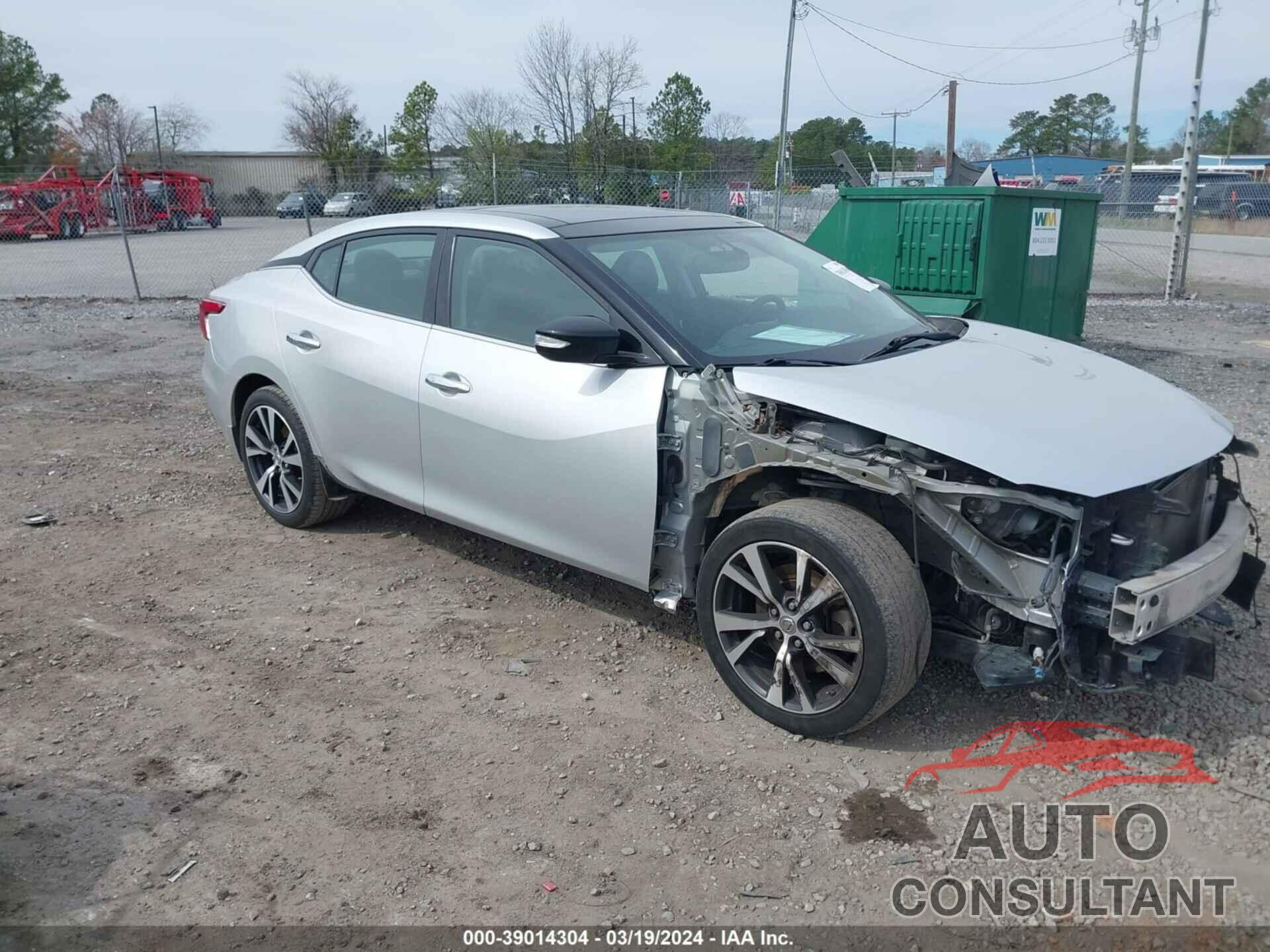 NISSAN MAXIMA 2016 - 1N4AA6AP6GC405763