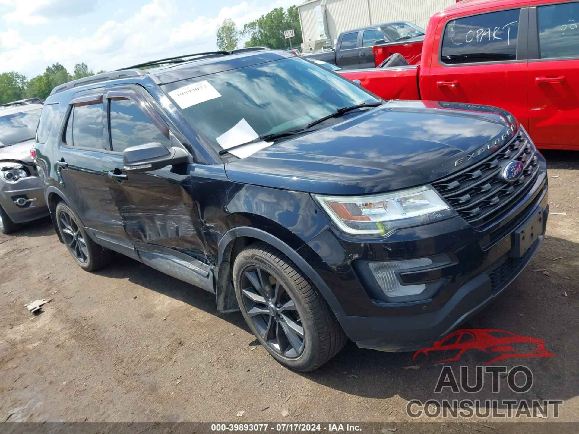 FORD EXPLORER 2017 - 1FM5K8D89HGD72319