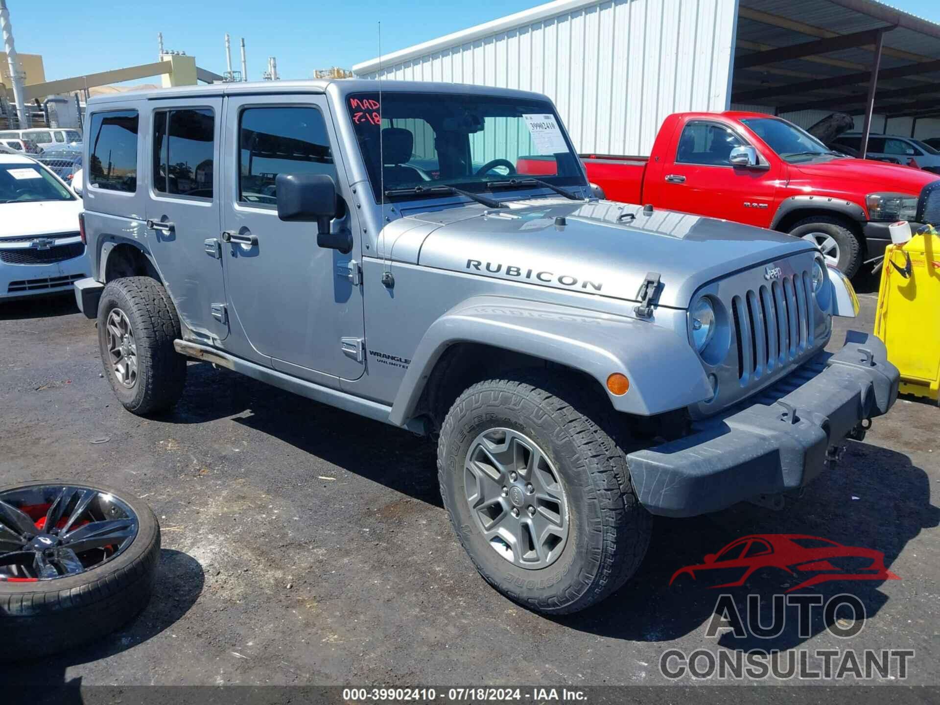 JEEP WRANGLER UNLIMITED 2016 - 1C4BJWFG9GL180360
