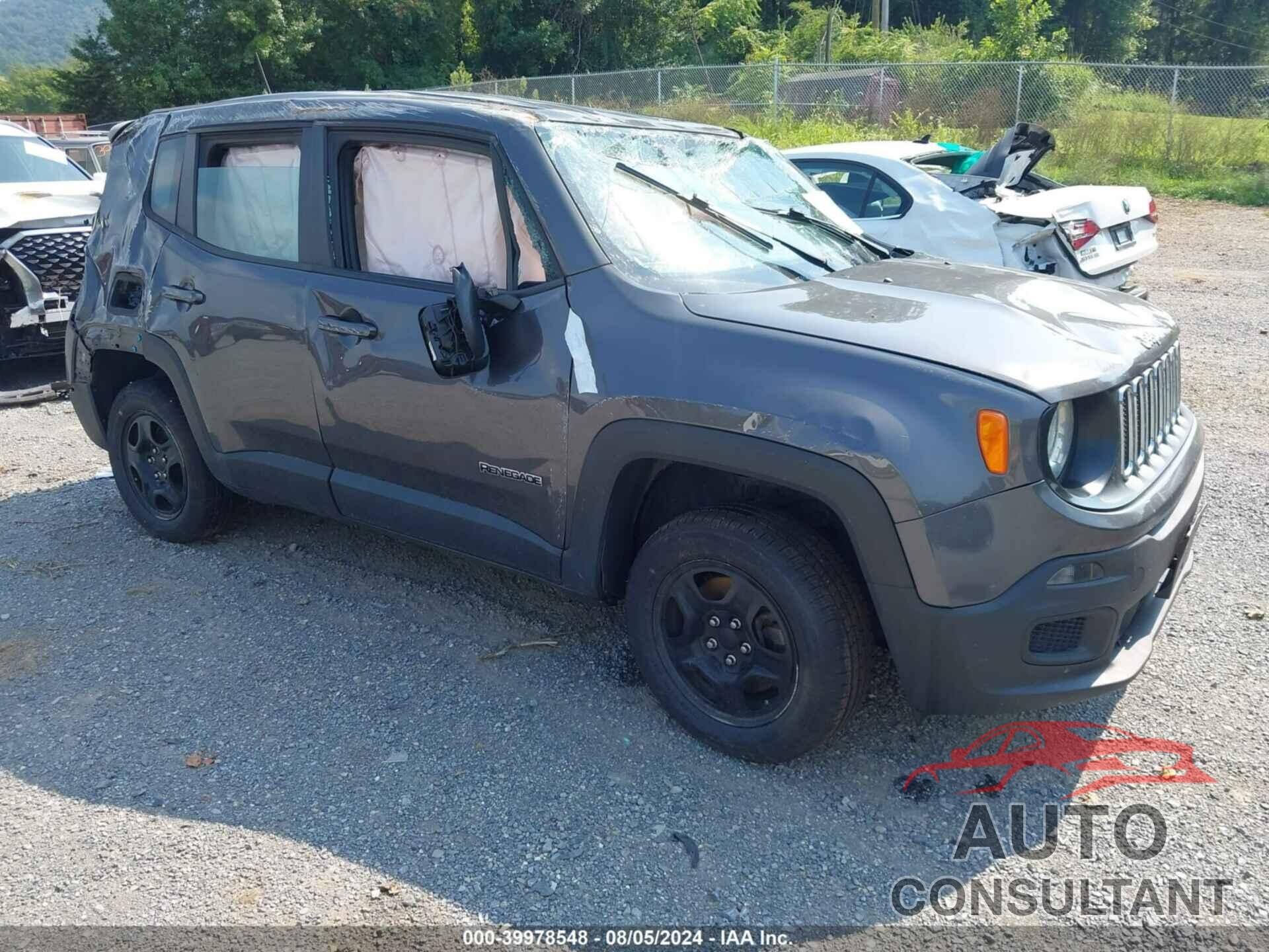 JEEP RENEGADE 2018 - ZACCJBAB1JPH08730