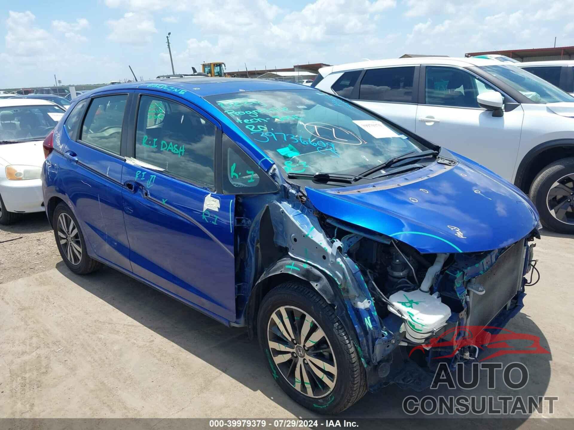 HONDA FIT 2016 - JHMGK5H74GX010621