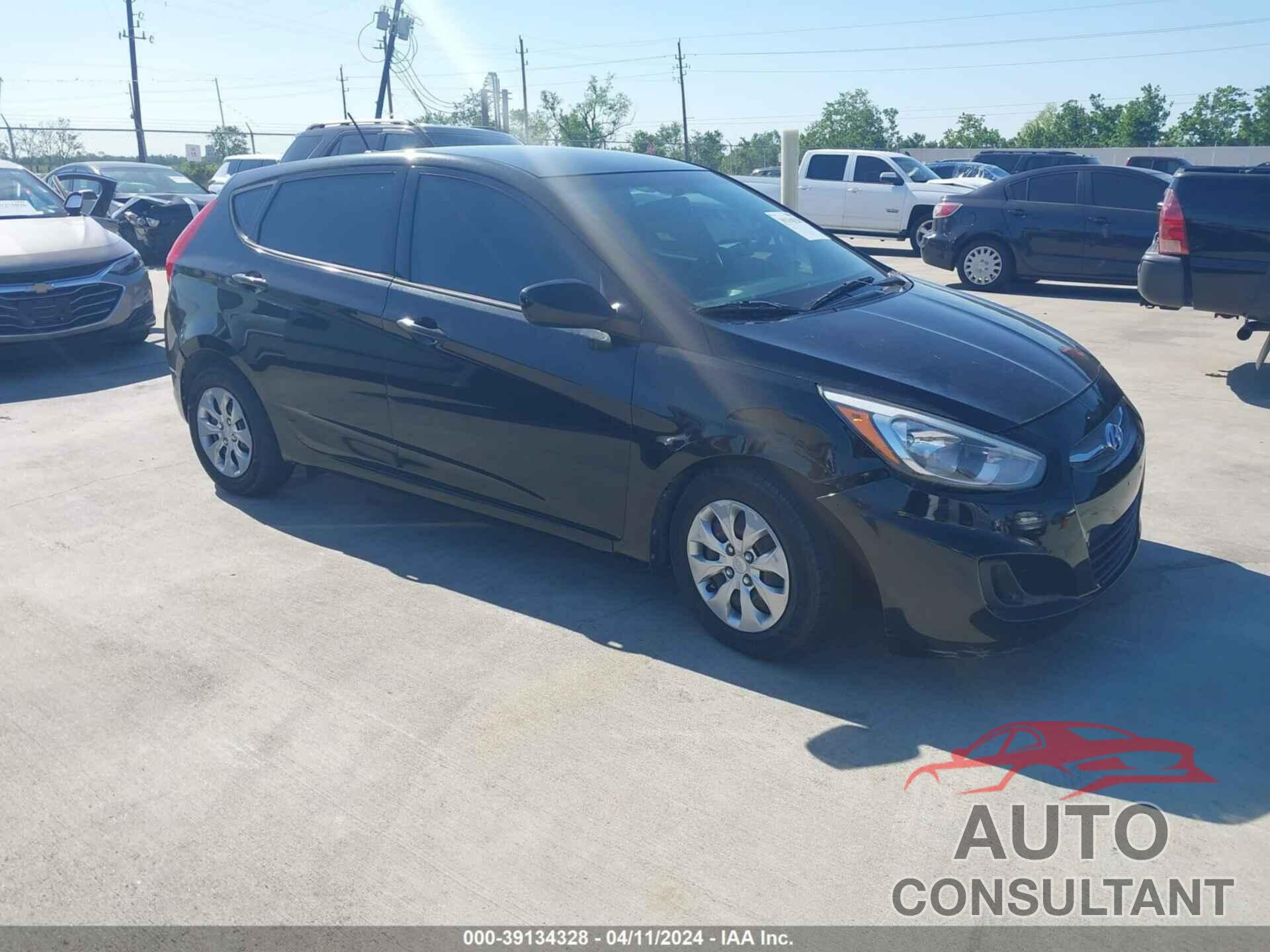 HYUNDAI ACCENT 2017 - KMHCT5AE5HU340949