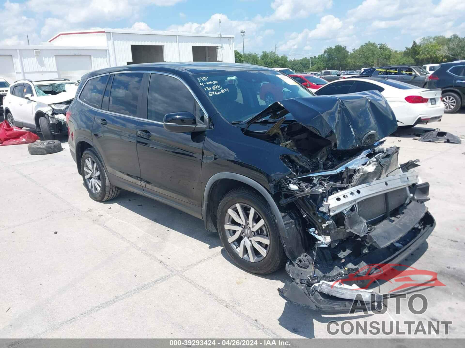 HONDA PILOT 2019 - 5FNYF5H5XKB042906