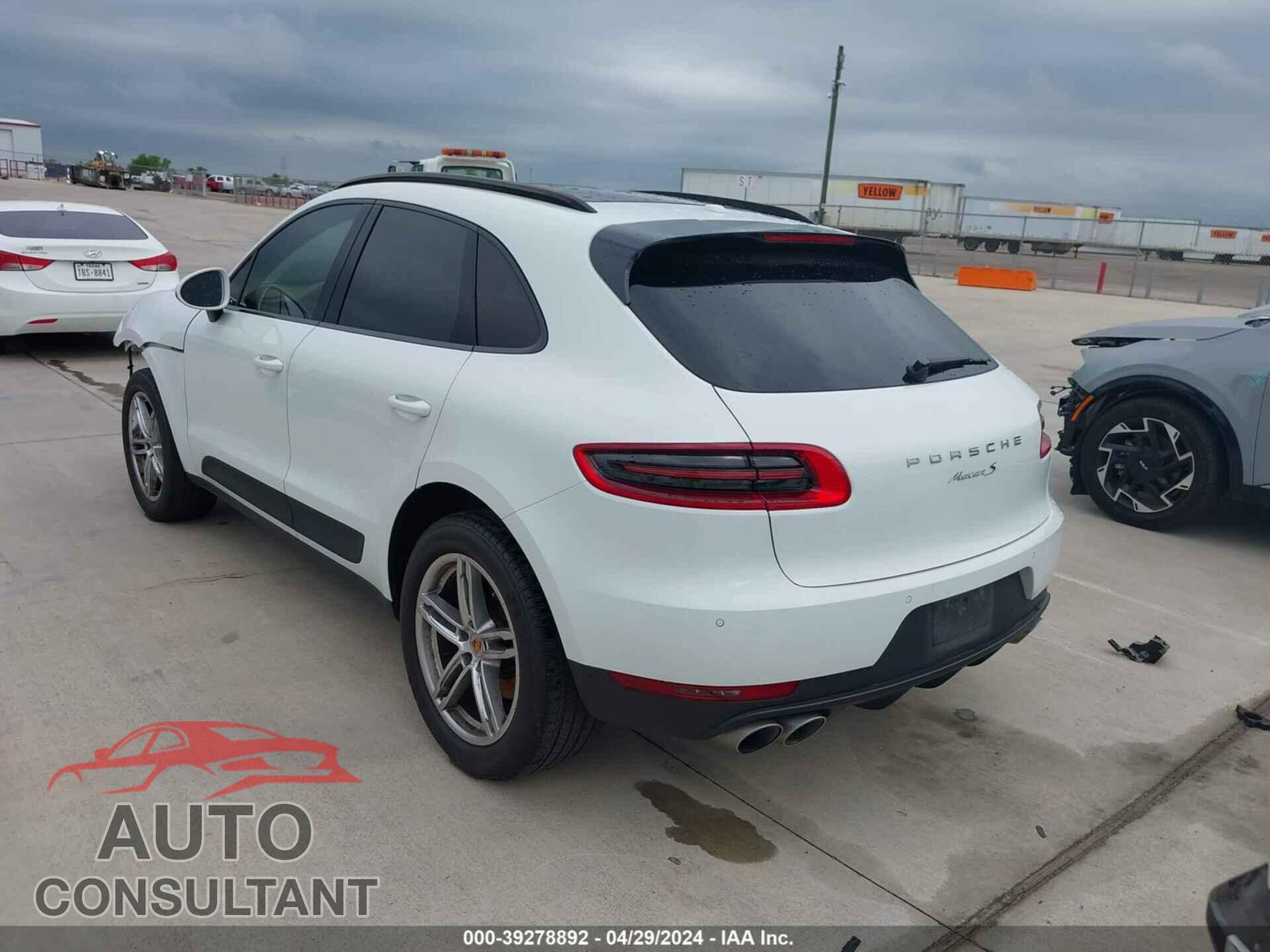PORSCHE MACAN 2016 - WP1AB2A52GLB41311