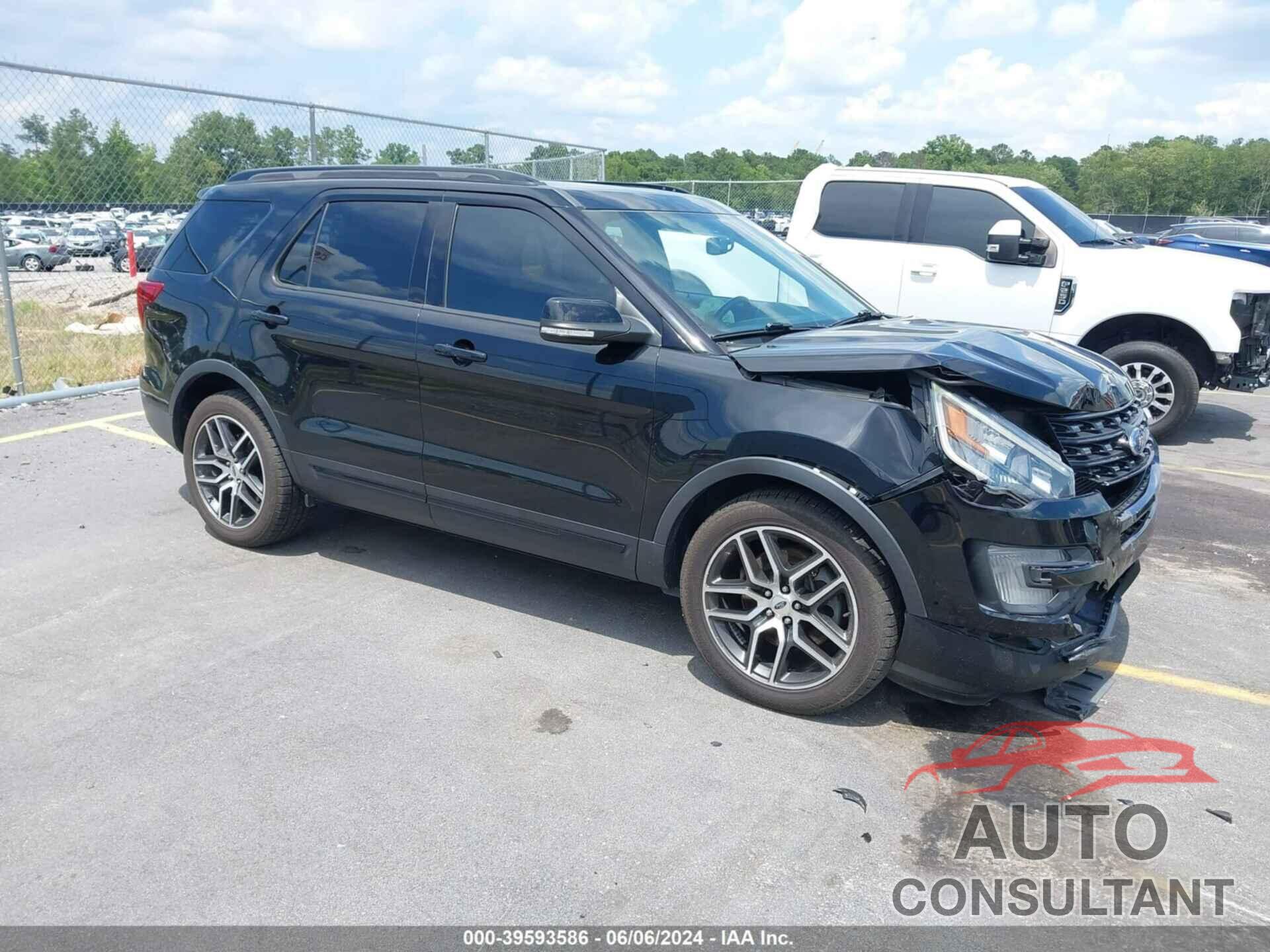 FORD EXPLORER 2017 - 1FM5K8GT6HGD62525