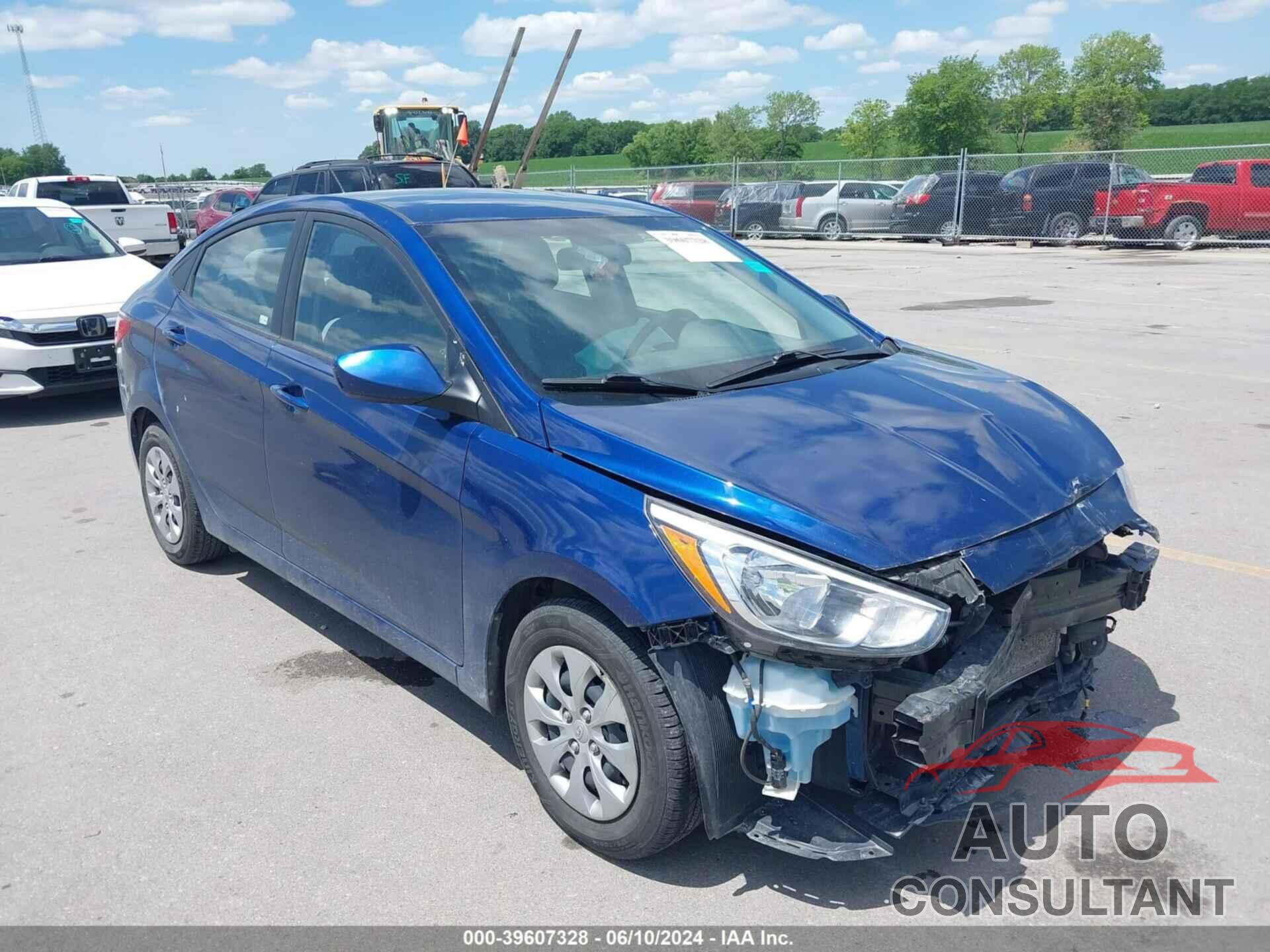 HYUNDAI ACCENT 2017 - KMHCT4AE5HU241221