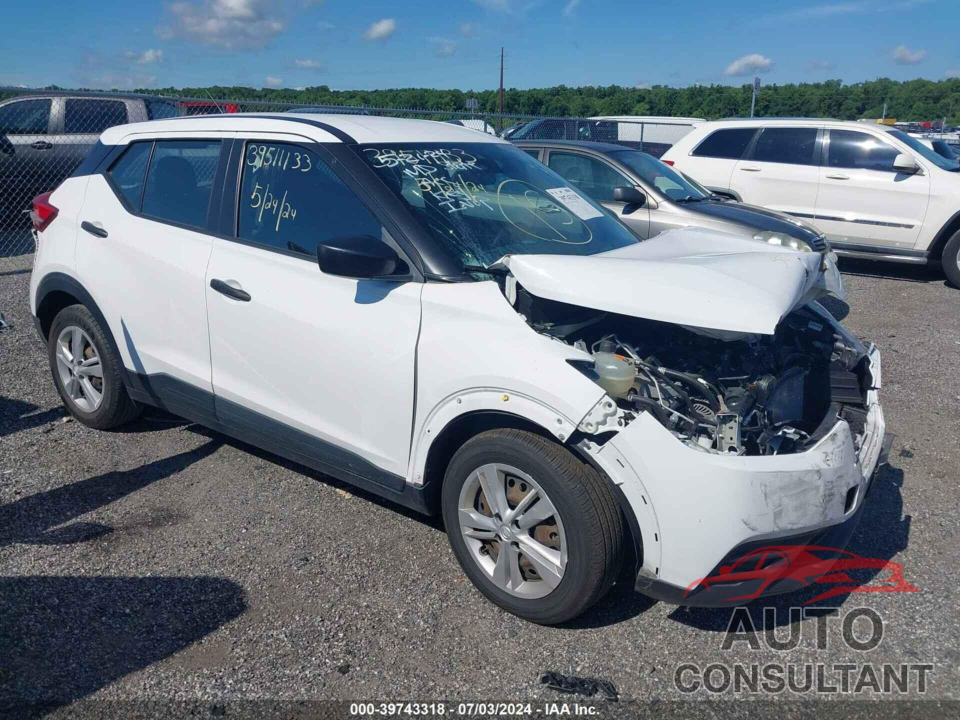 NISSAN KICKS 2020 - 3N1CP5BV9LL516446