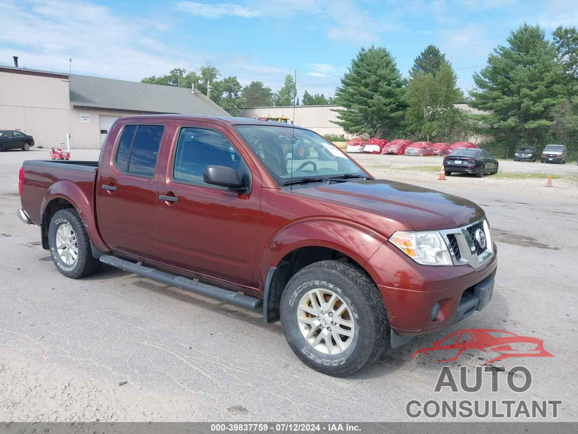 NISSAN FRONTIER 2016 - 1N6AD0EV7GN702193