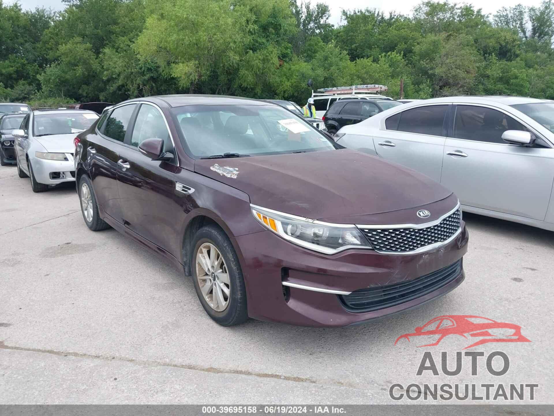 KIA OPTIMA 2016 - 5XXGT4L38GG109348