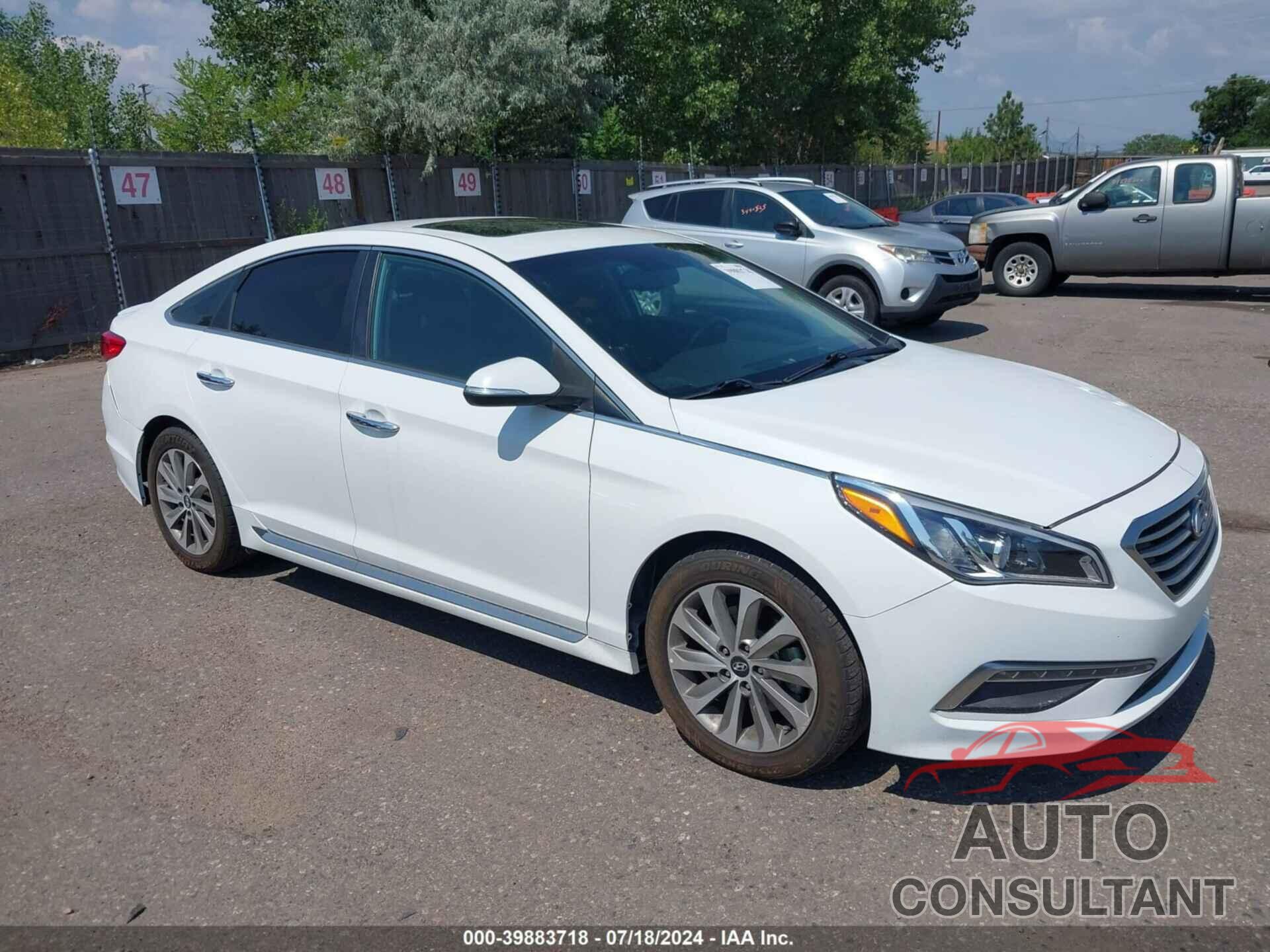 HYUNDAI SONATA 2017 - 5NPE34AF5HH585325