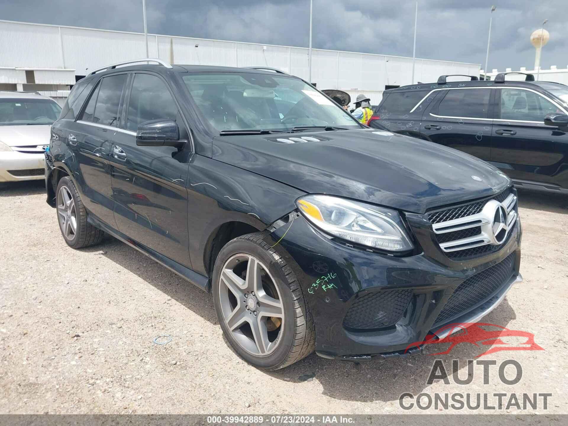 MERCEDES-BENZ GLE 350 2016 - 4JGDA5HB2GA759721