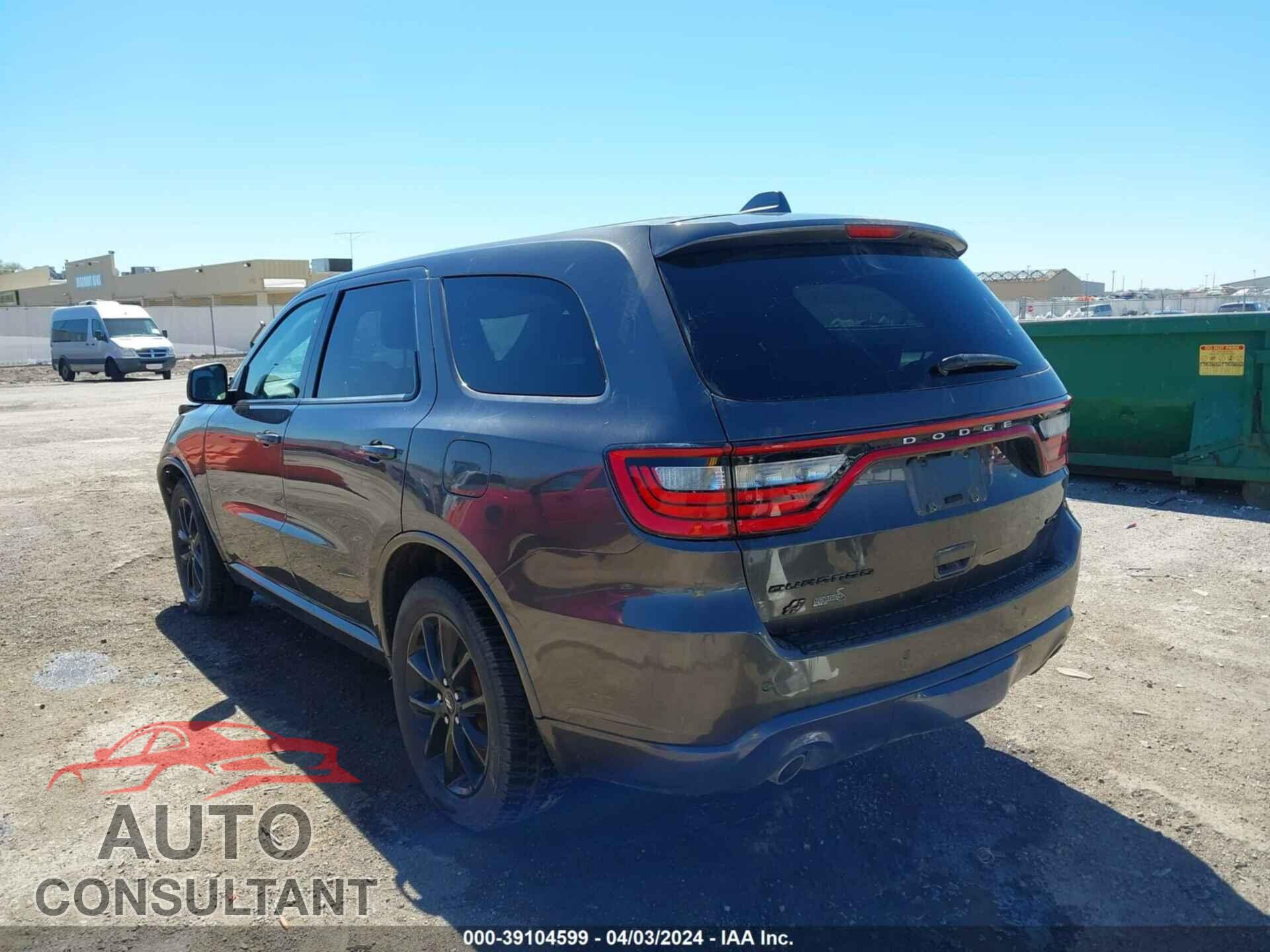 DODGE DURANGO 2019 - 1C4RDJDG9KC599183