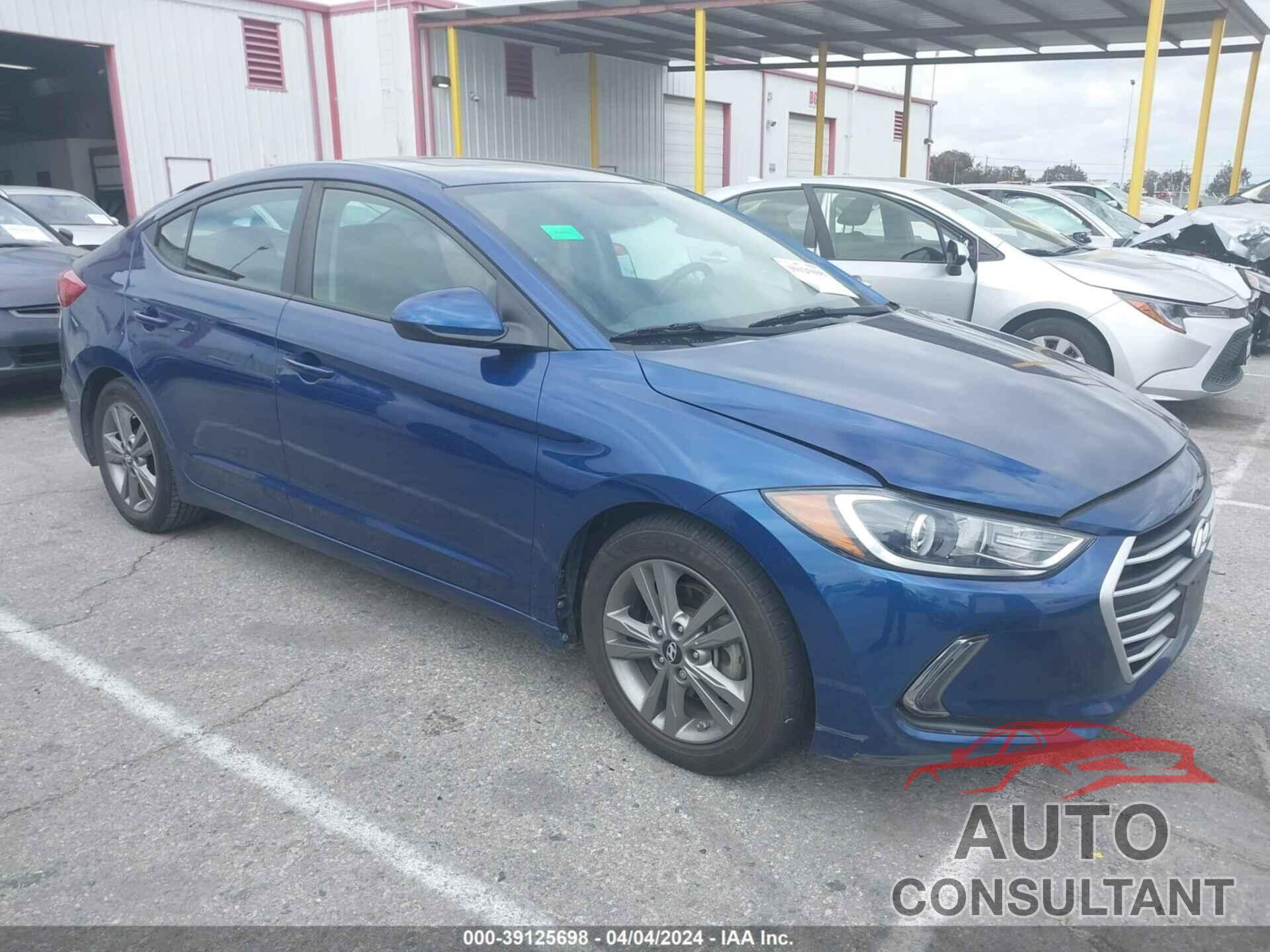 HYUNDAI ELANTRA 2017 - 5NPD84LF8HH193966