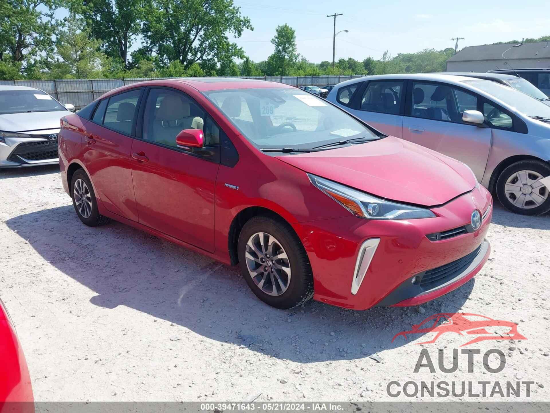 TOYOTA PRIUS 2022 - JTDKAMFU1N3167660