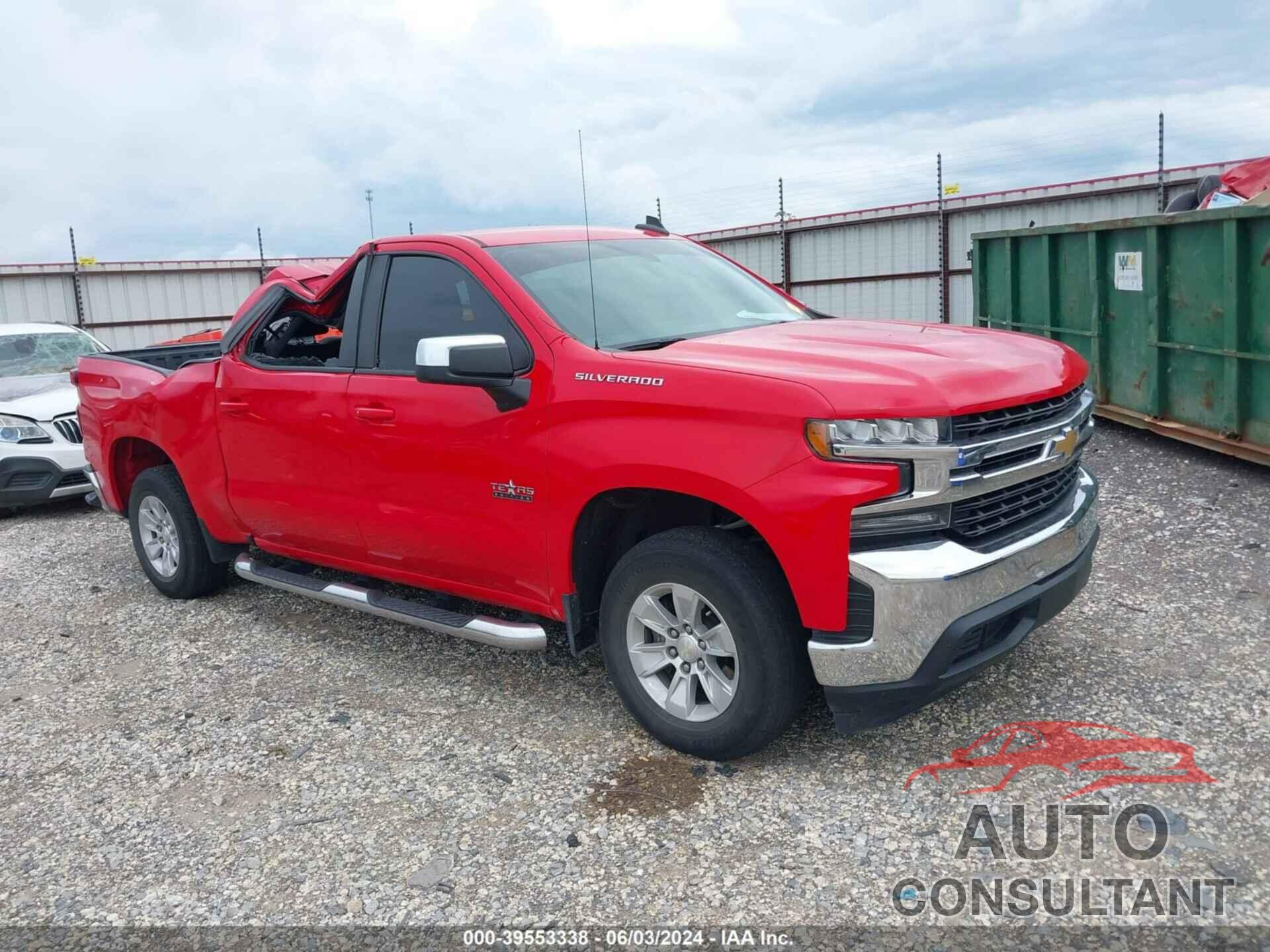 CHEVROLET SILVERADO 1500 2020 - 3GCPWCED6LG436653