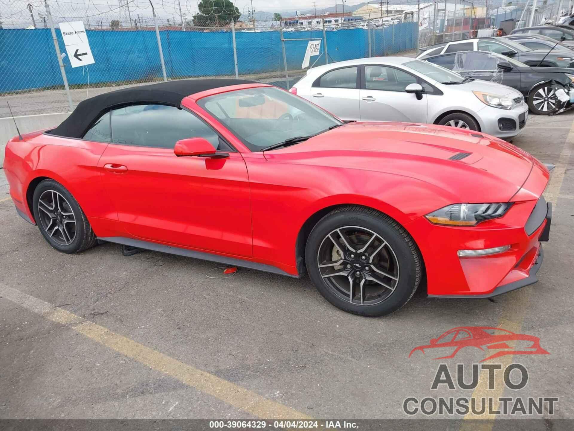 FORD MUSTANG 2019 - 1FATP8UH1K5185839