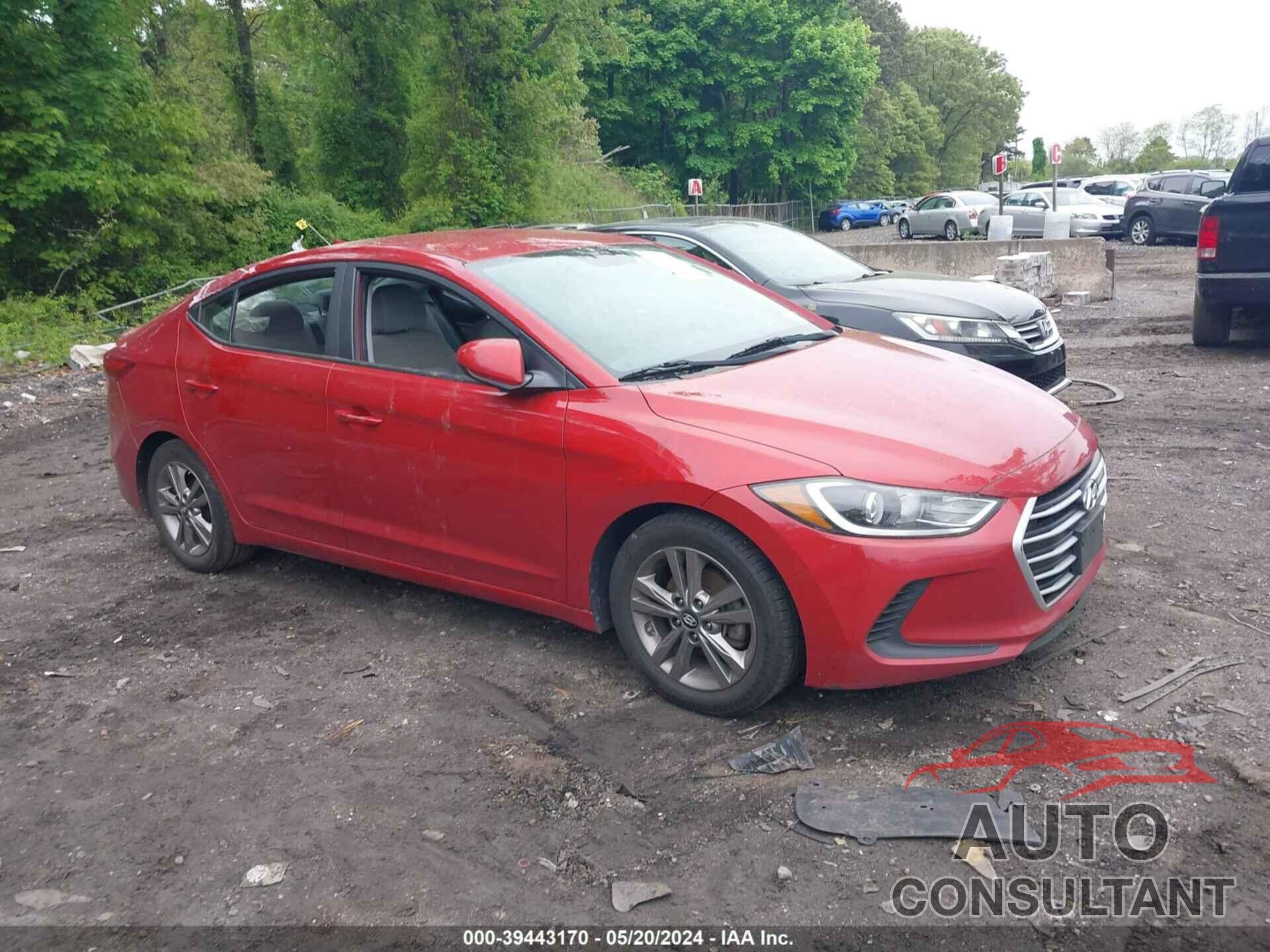 HYUNDAI ELANTRA 2017 - 5NPD84LF2HH096732