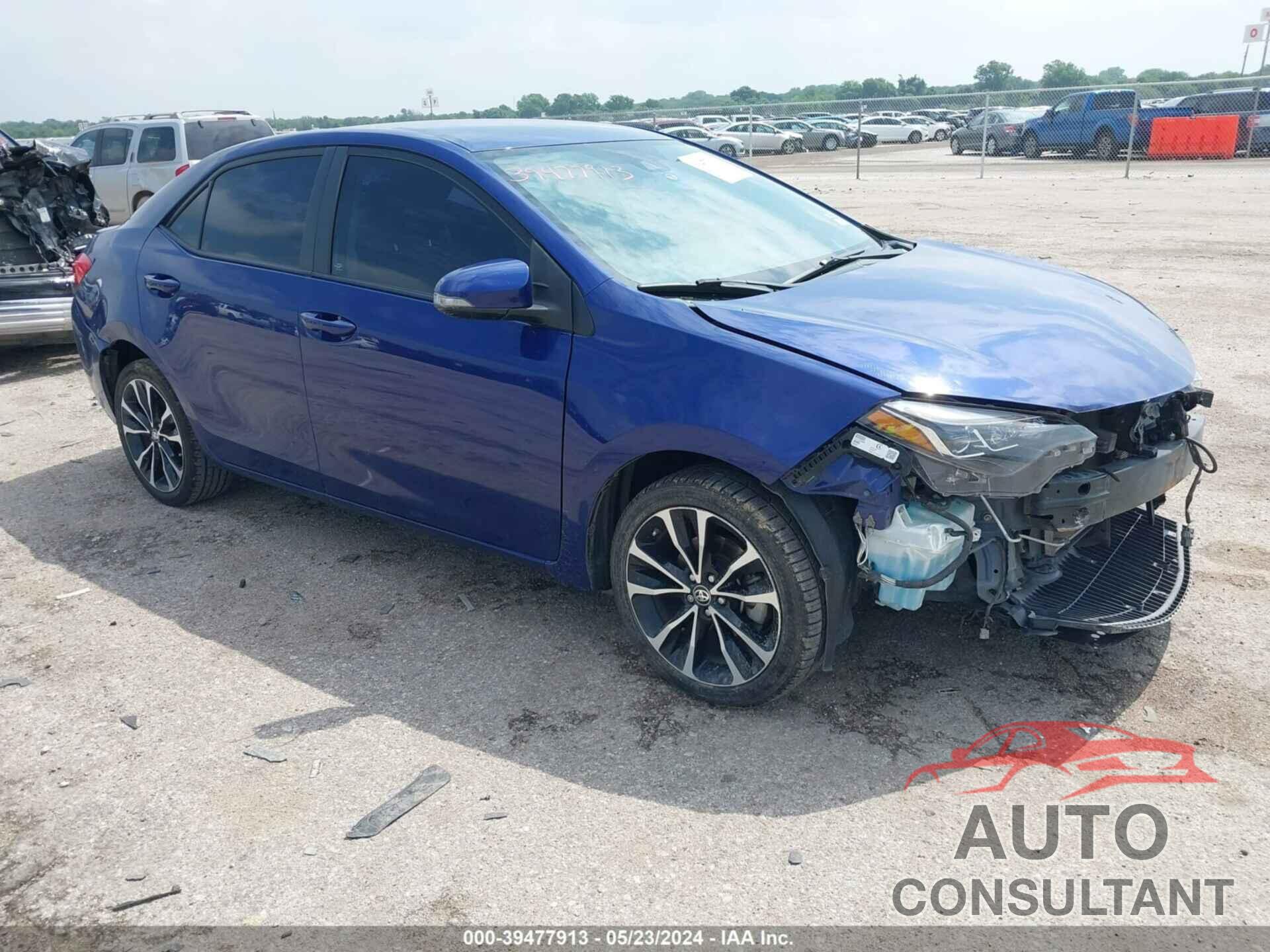 TOYOTA COROLLA 2017 - 5YFBURHE7HP641469