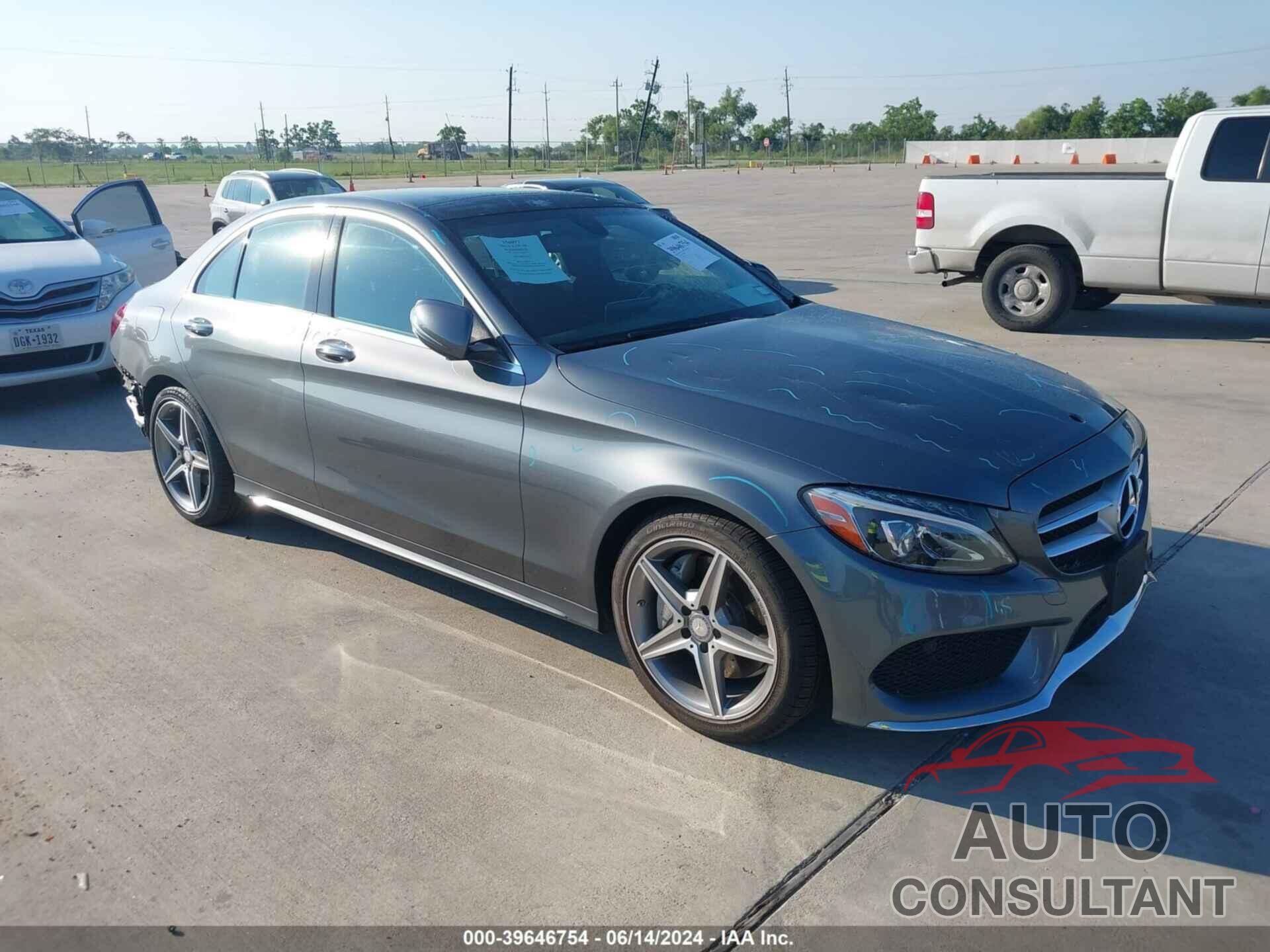 MERCEDES-BENZ C 300 2017 - 55SWF4JB5HU222934