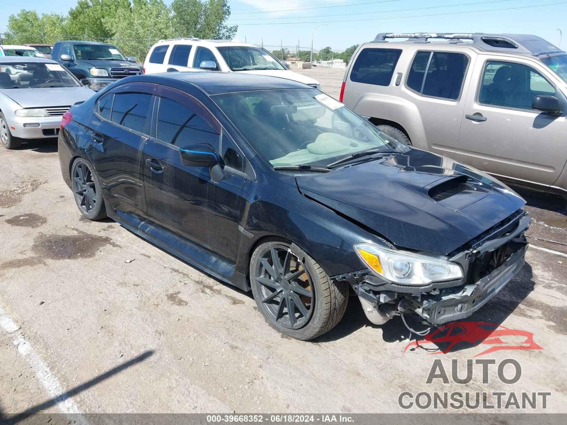 SUBARU WRX 2018 - JF1VA1A69J9815554