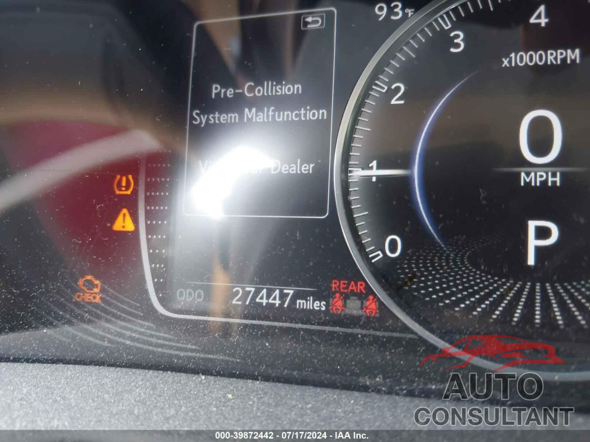 LEXUS ES 350 2020 - 58ADZ1B10LU066181