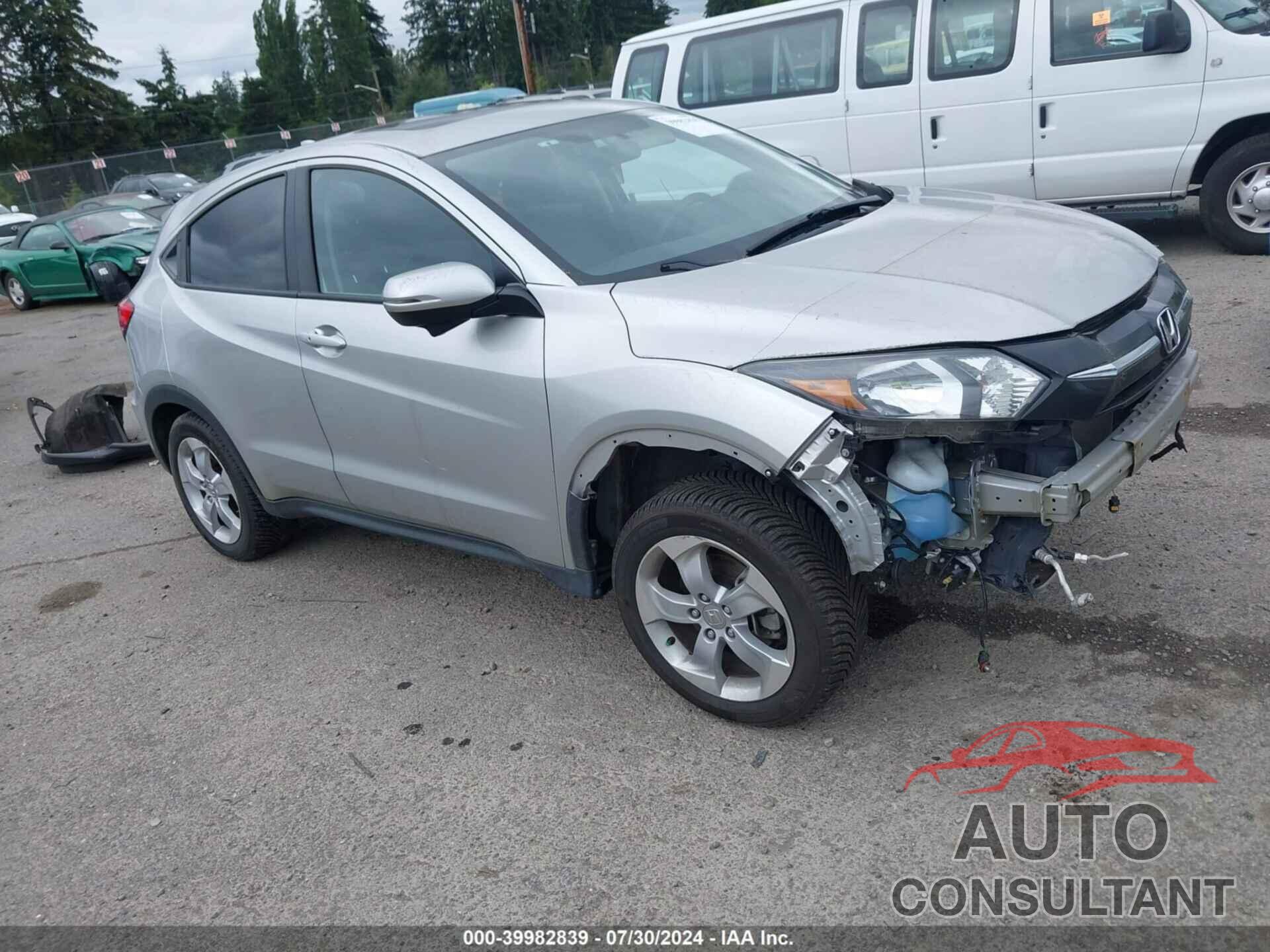 HONDA HR-V 2016 - 3CZRU6H57GM726843