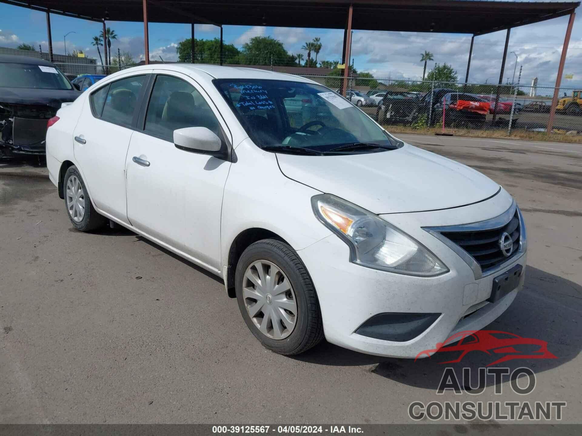 NISSAN VERSA 2016 - 3N1CN7AP2GL854104