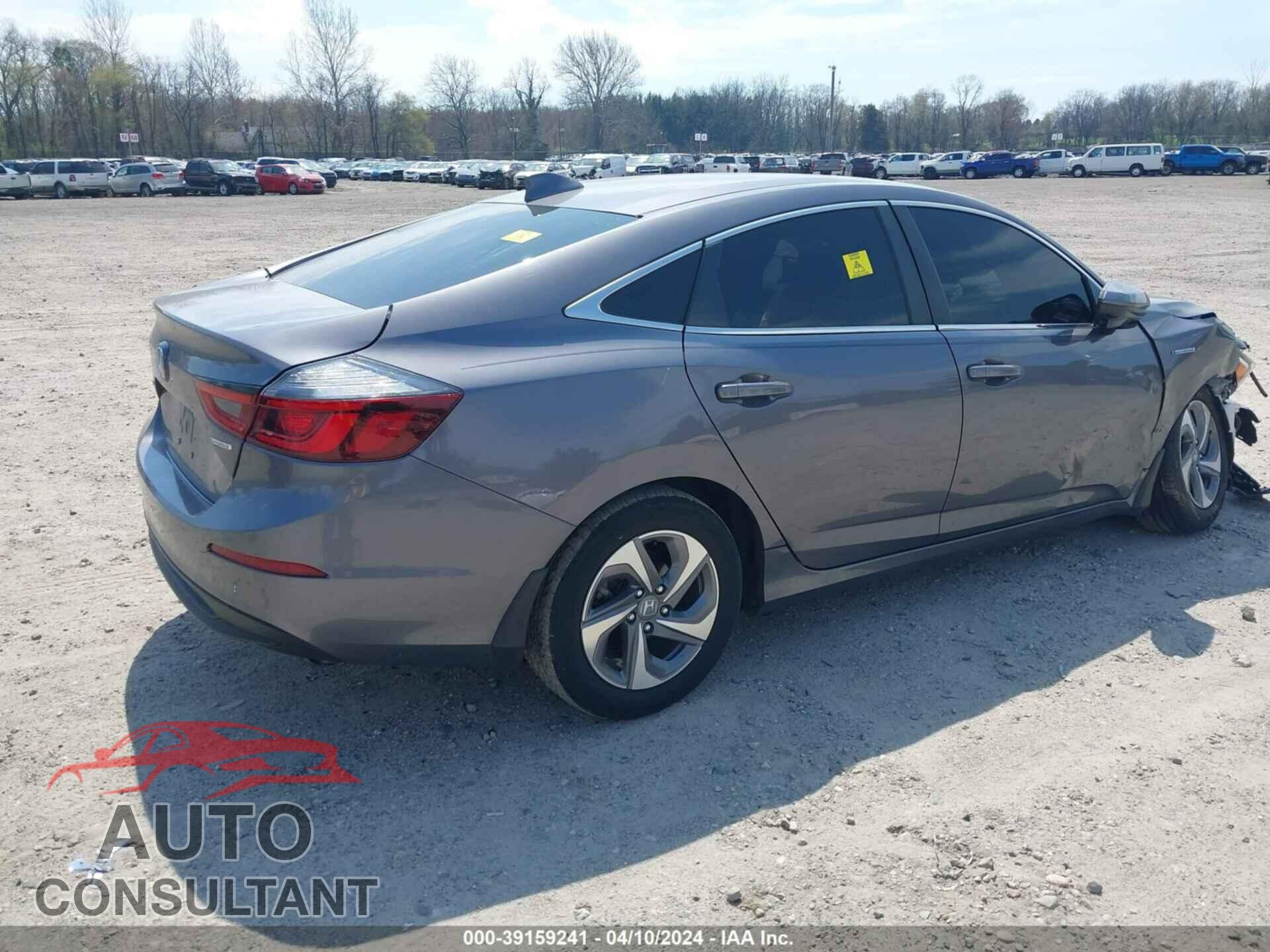 HONDA INSIGHT 2020 - 19XZE4F55LE007329