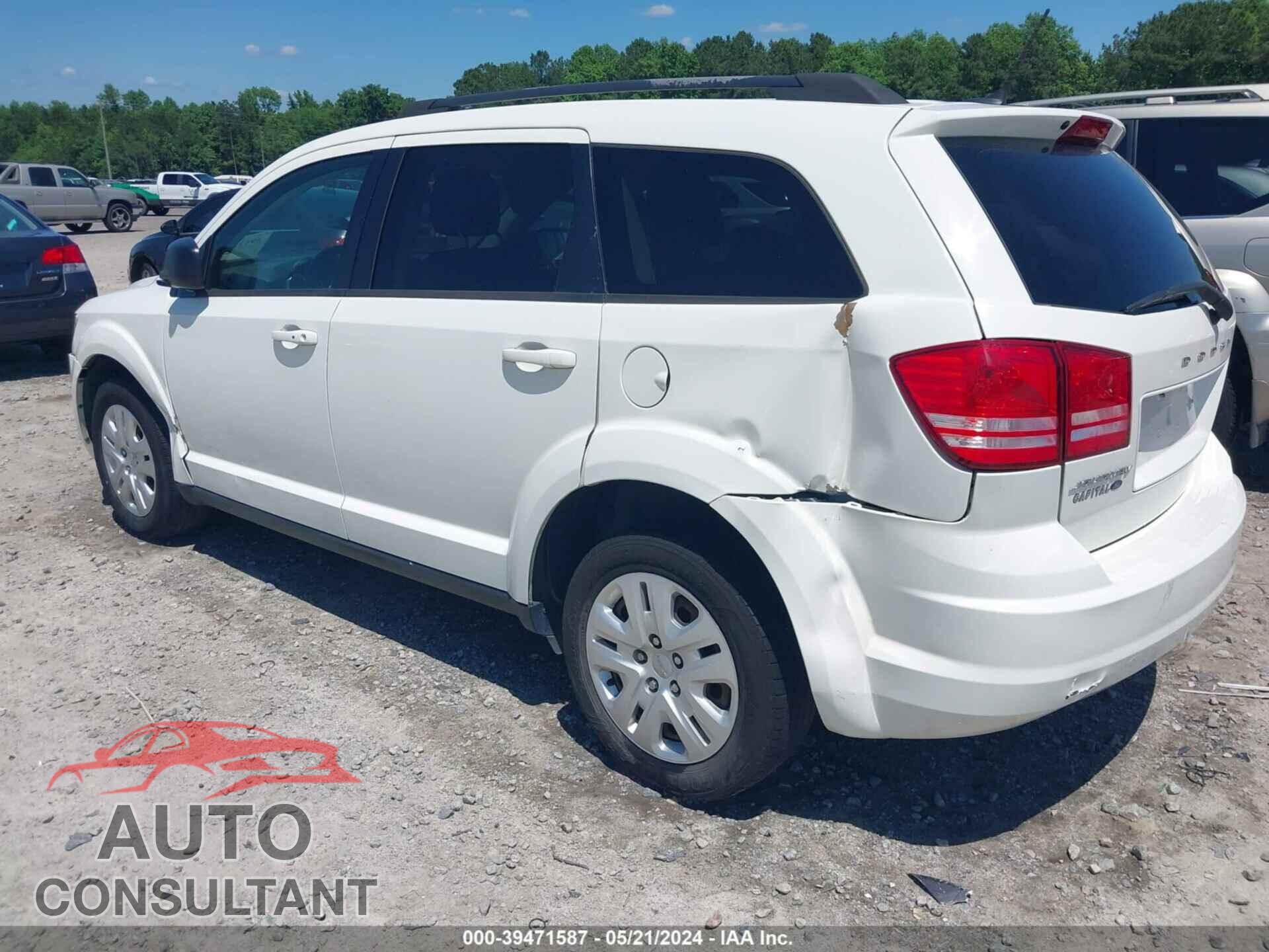 DODGE JOURNEY 2017 - 3C4PDCAB2HT706454