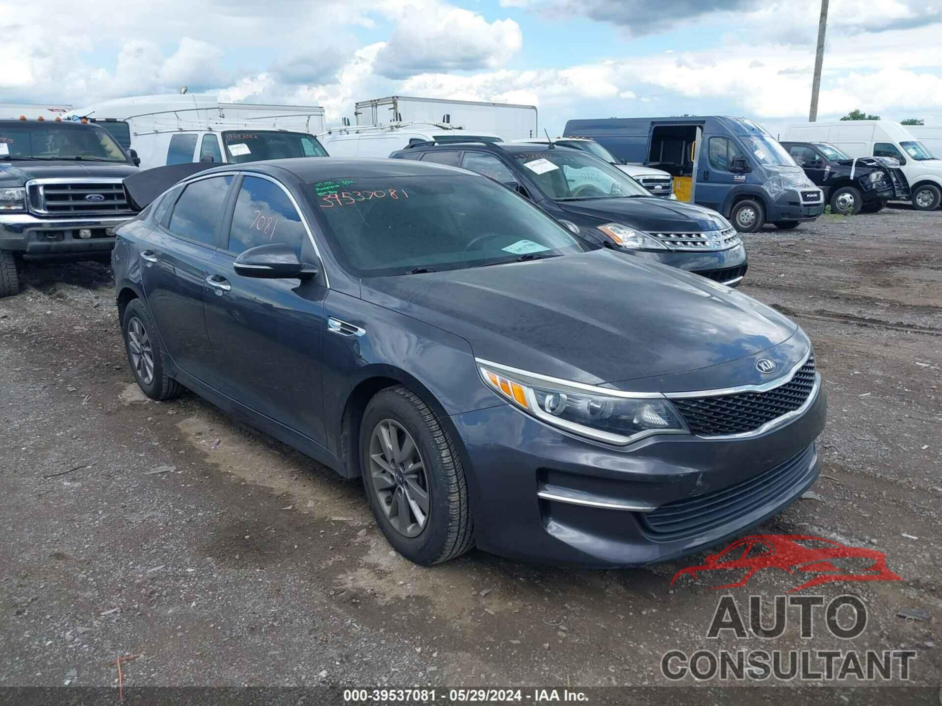 KIA OPTIMA 2016 - 5XXGT4L17GG057516