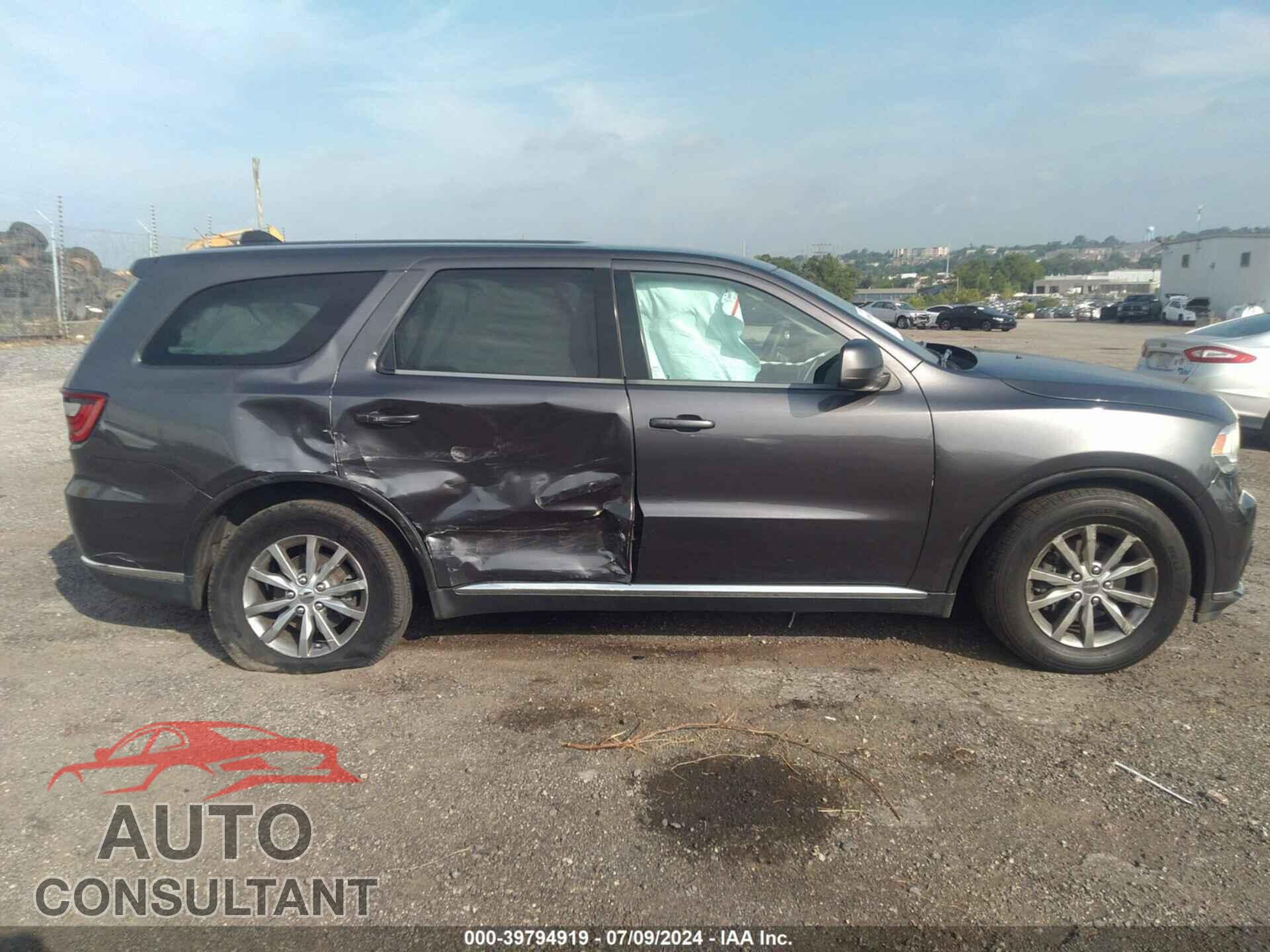 DODGE DURANGO 2017 - 1C4RDHAG0HC669613