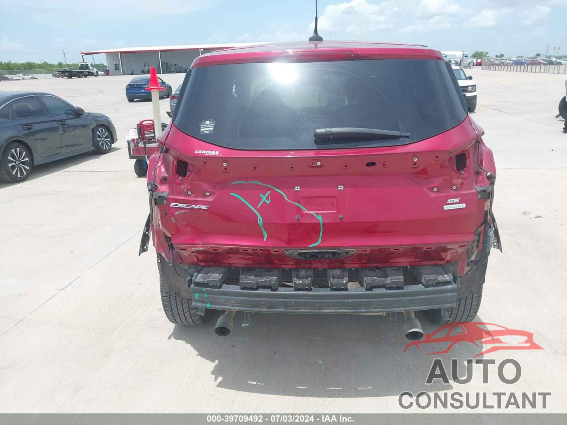 FORD ESCAPE 2019 - 1FMCU0GD4KUA53558