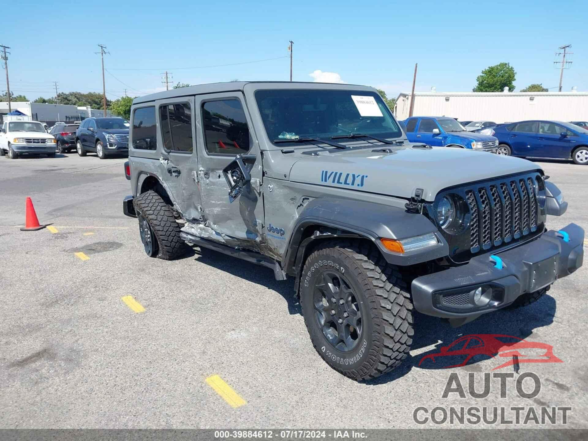 JEEP WRANGLER 4XE 2023 - 1C4JJXN63PW610909