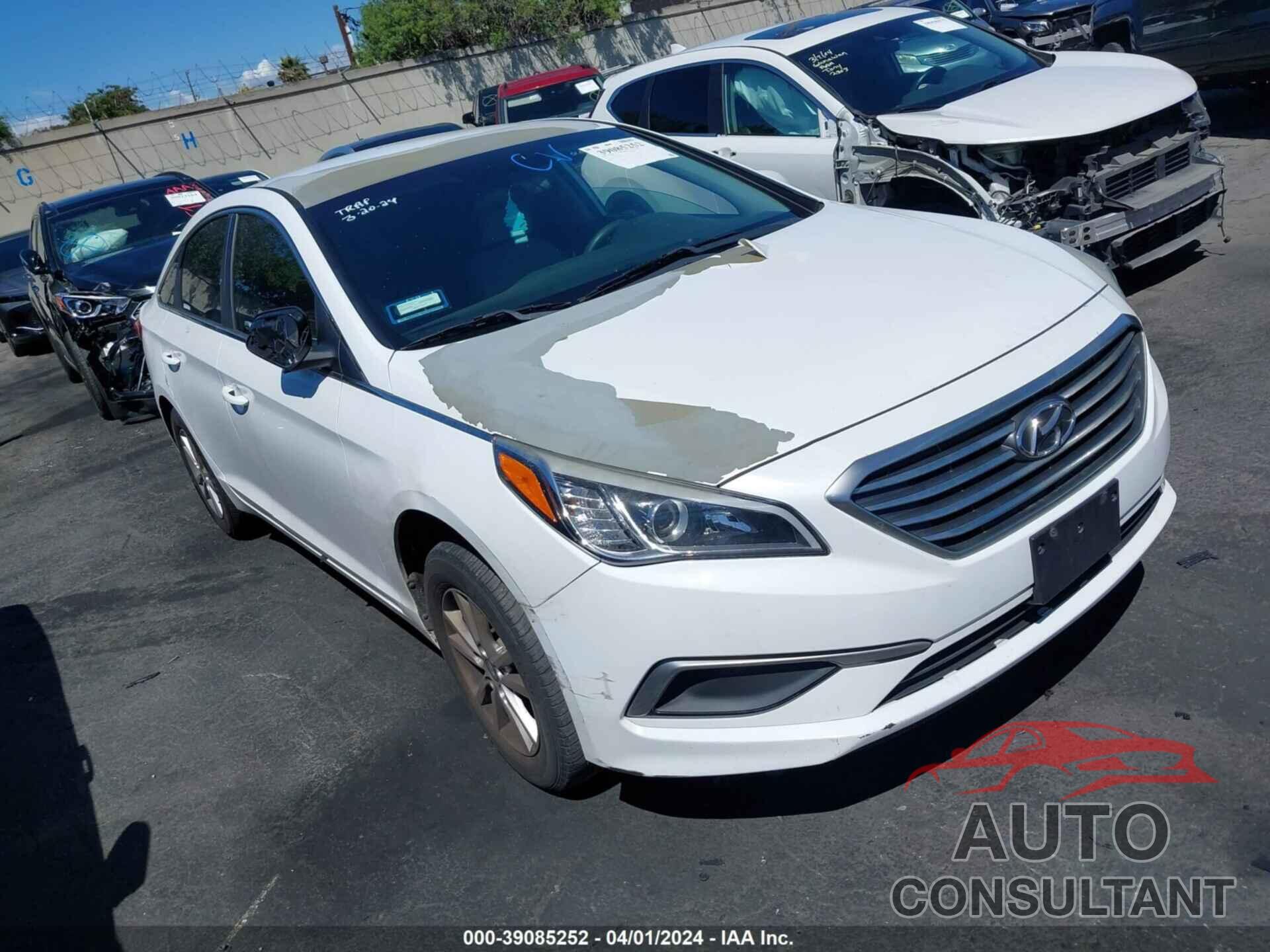 HYUNDAI SONATA 2017 - 5NPE24AF8HH483908