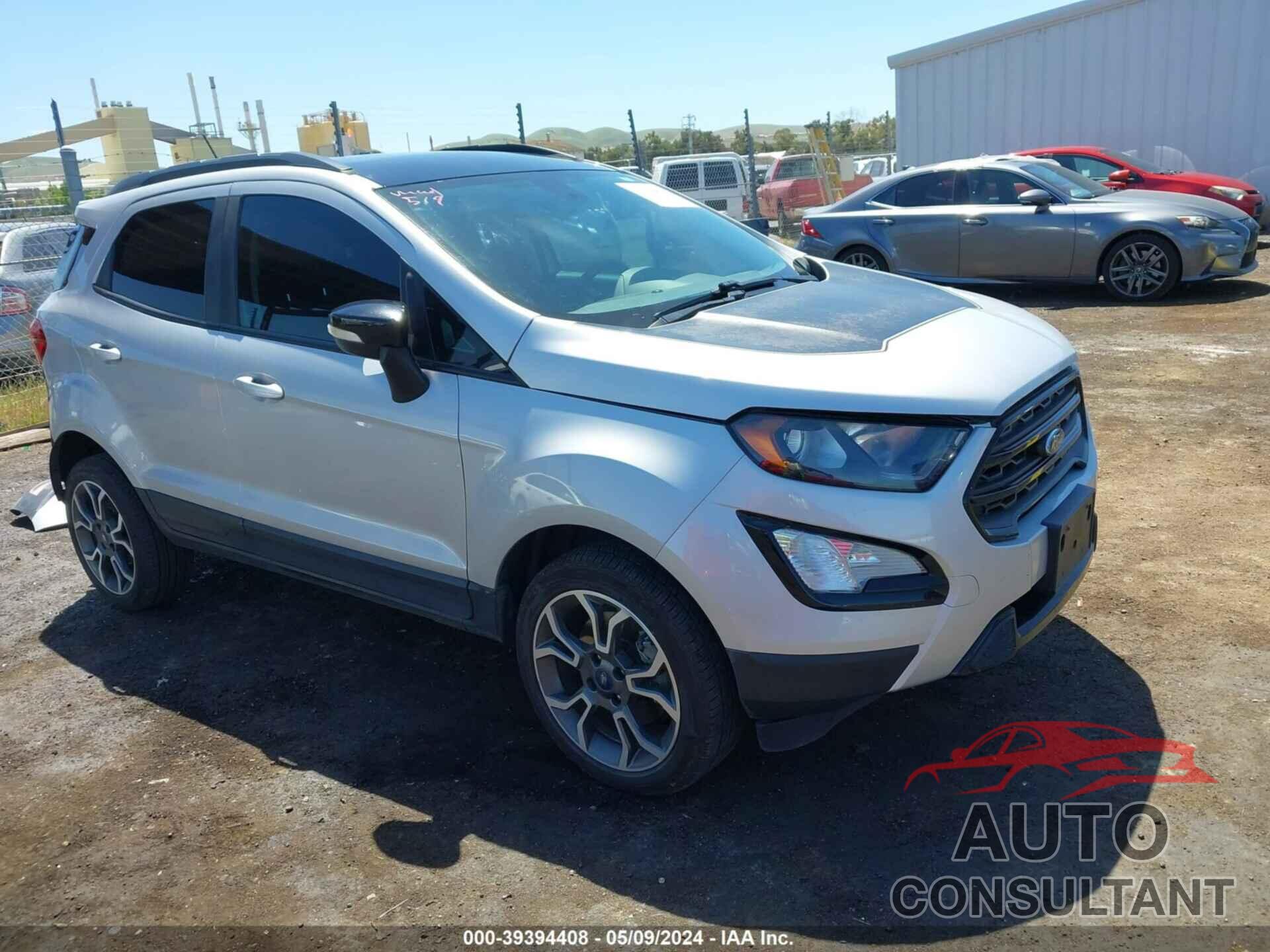 FORD ECOSPORT 2019 - MAJ6S3JL3KC285377