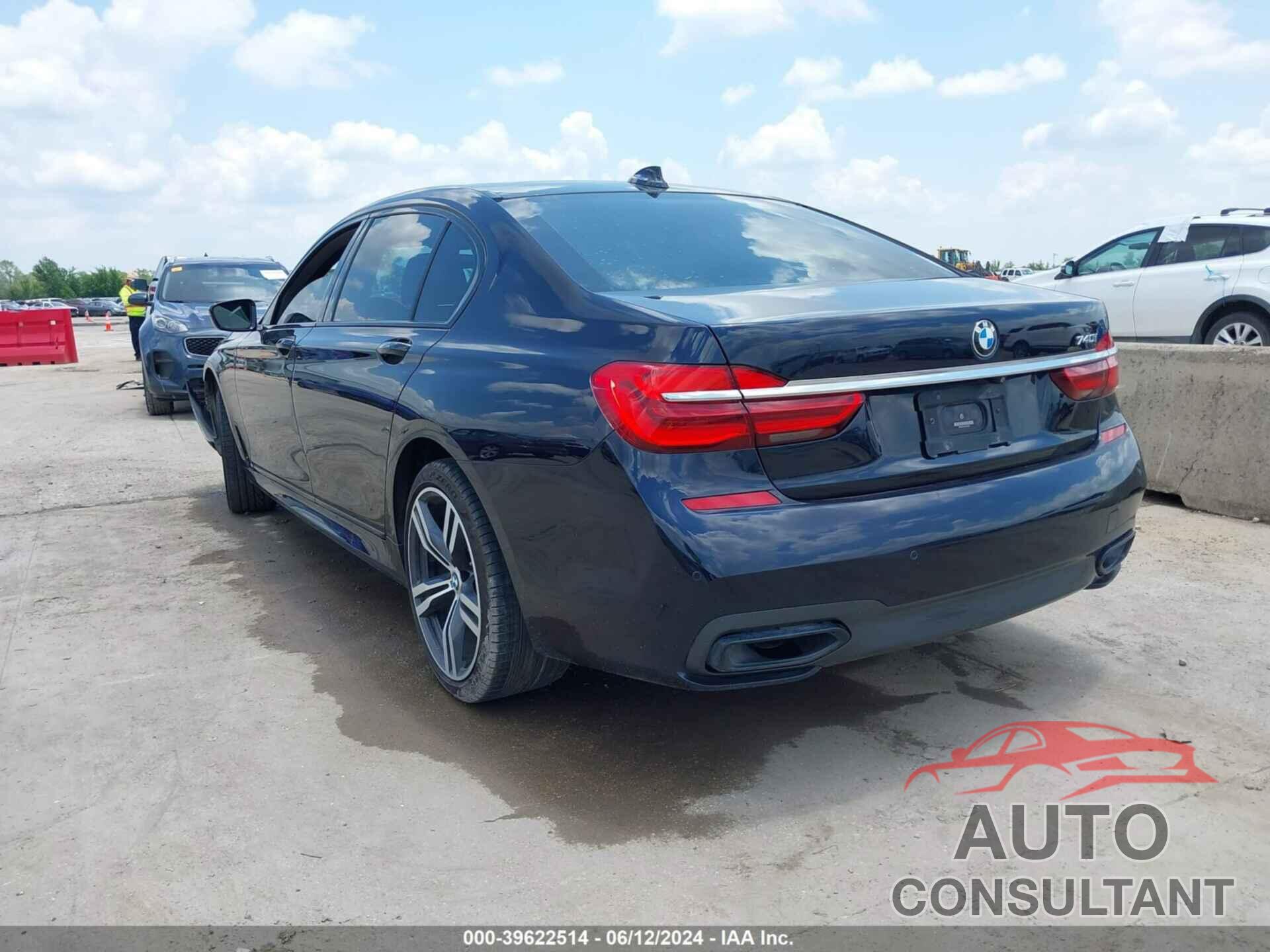 BMW 740I 2018 - WBA7E2C54JG742667