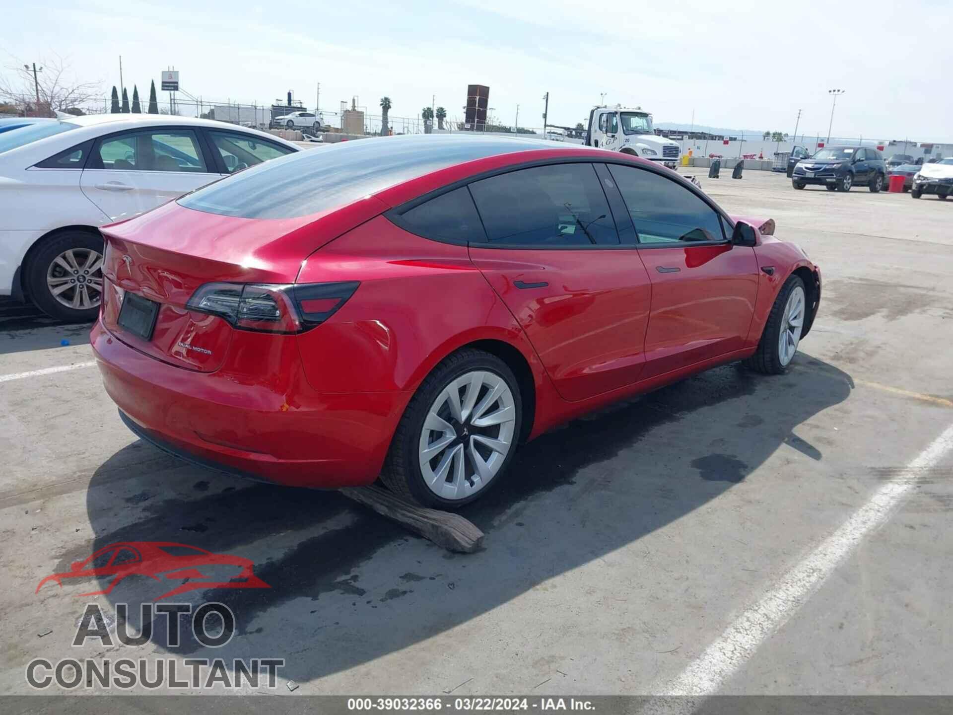 TESLA MODEL 3 2021 - 5YJ3E1EB5MF926898