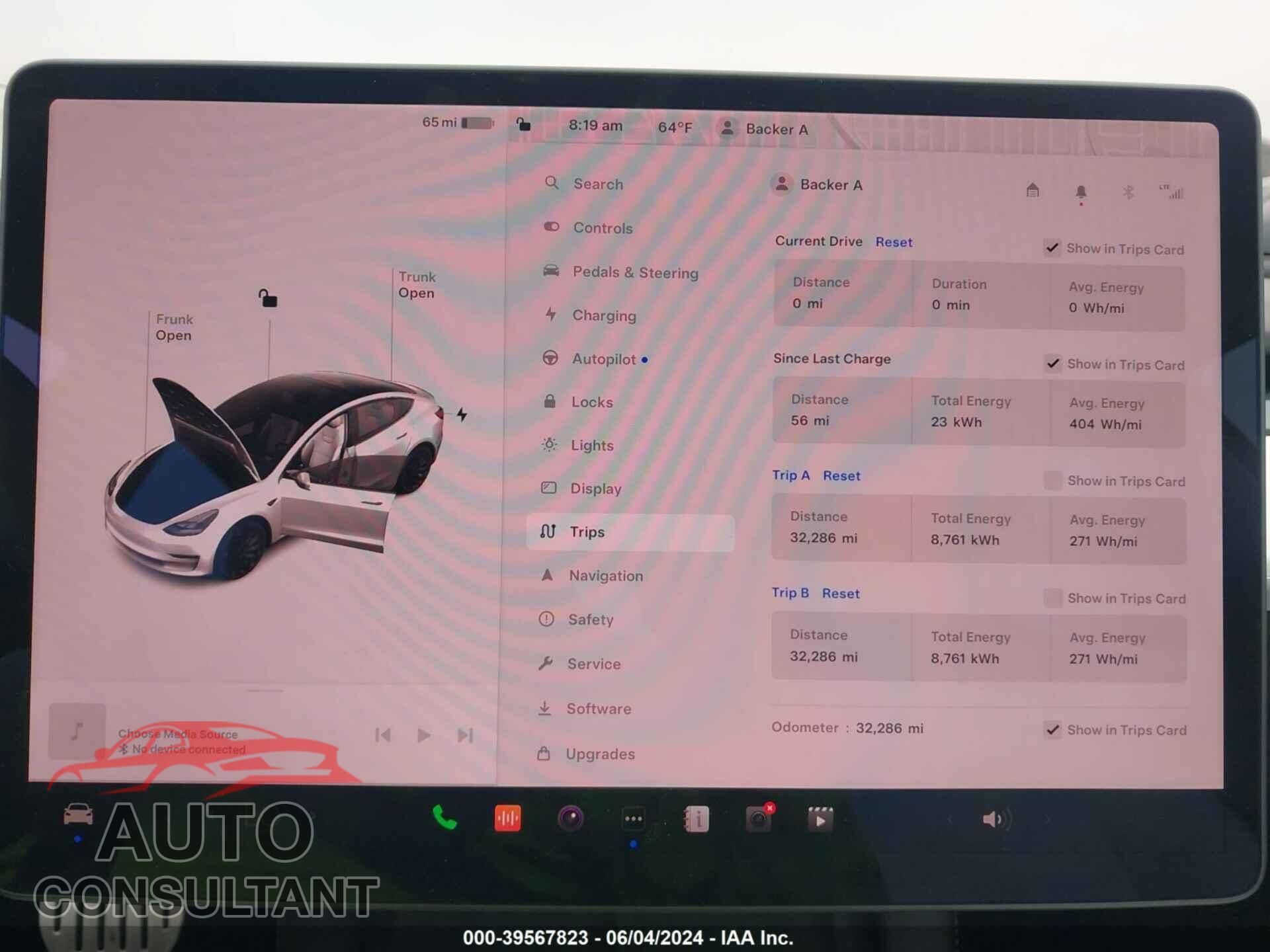 TESLA MODEL 3 2021 - 5YJ3E1EC2MF037792