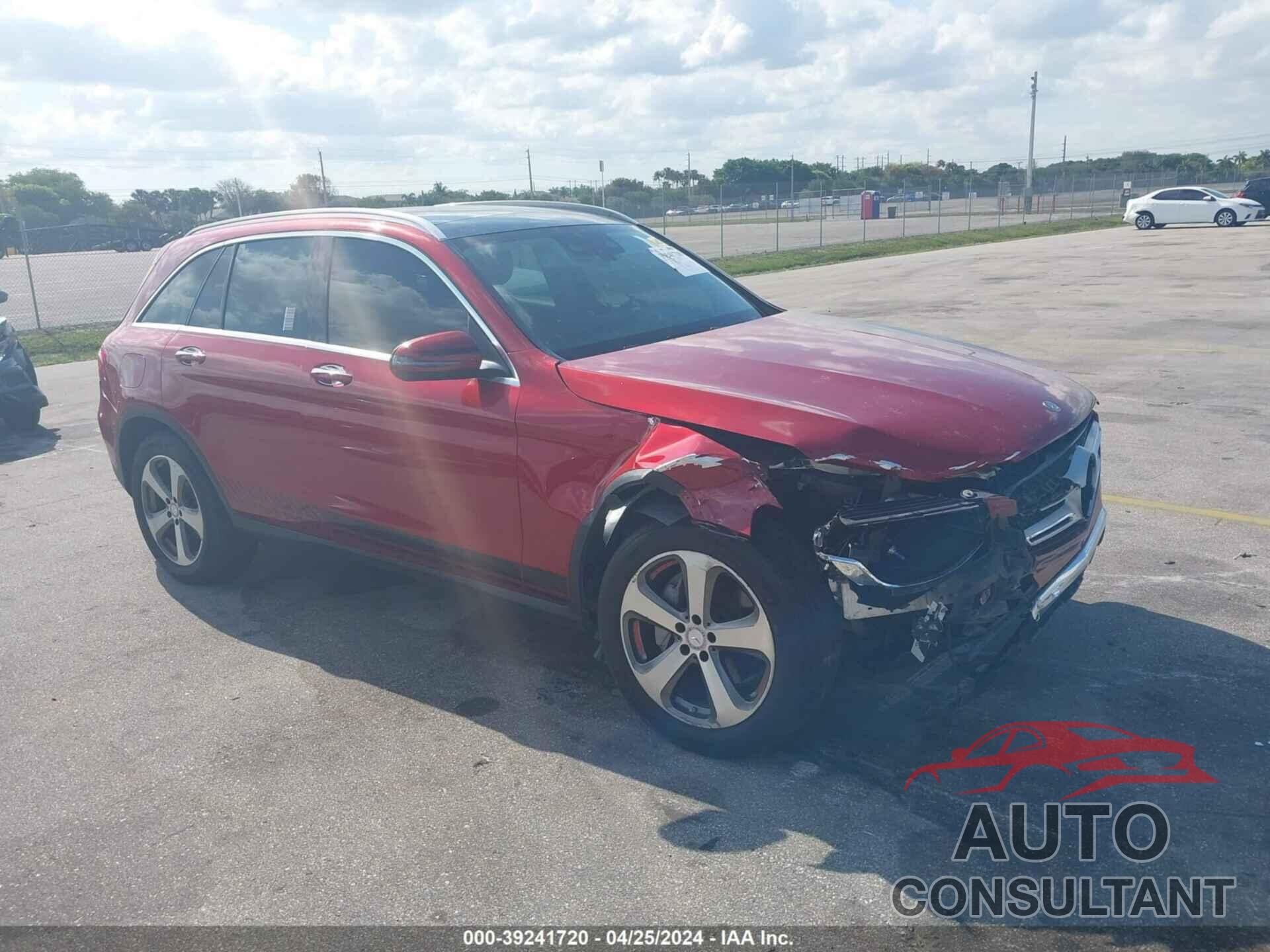 MERCEDES-BENZ GLC 300 2016 - WDC0G4JB9GF109724