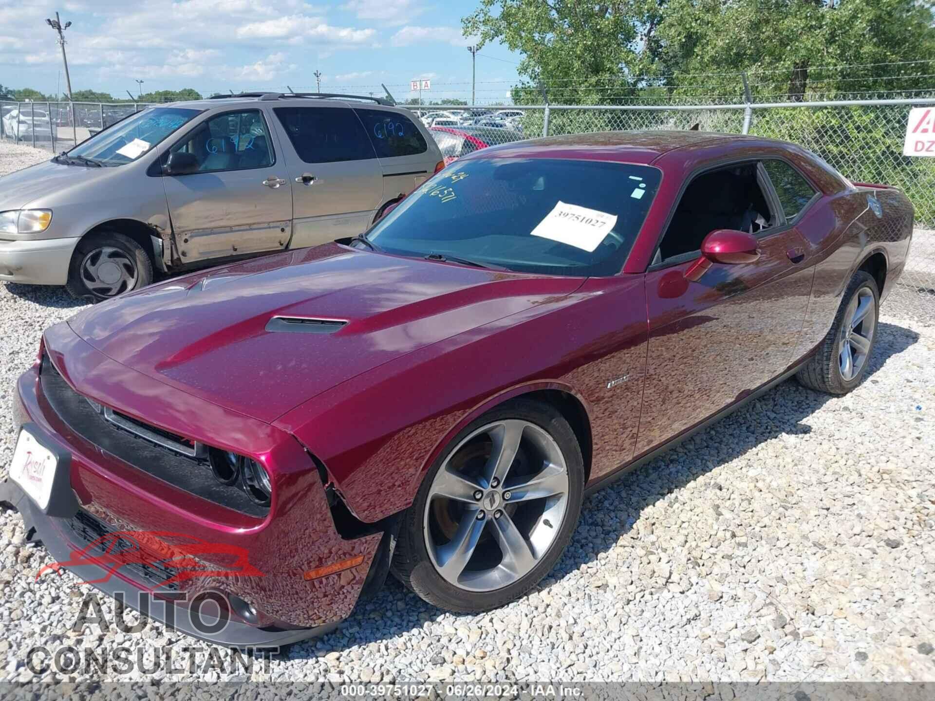 DODGE CHALLENGER 2017 - 2C3CDZBT1HH604584