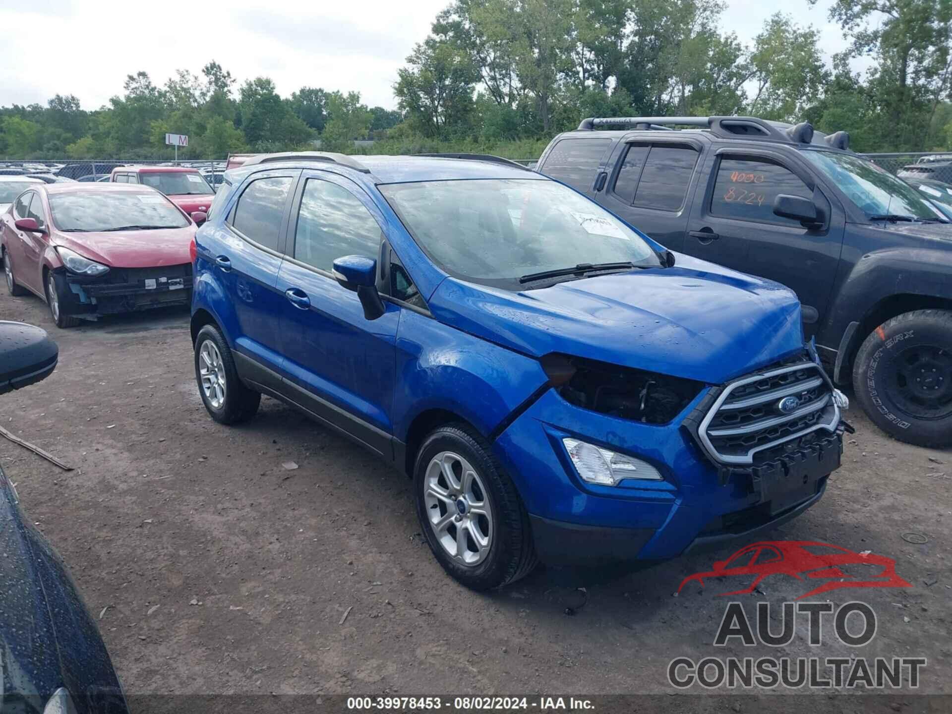 FORD ECOSPORT 2020 - MAJ3S2GE9LC343869