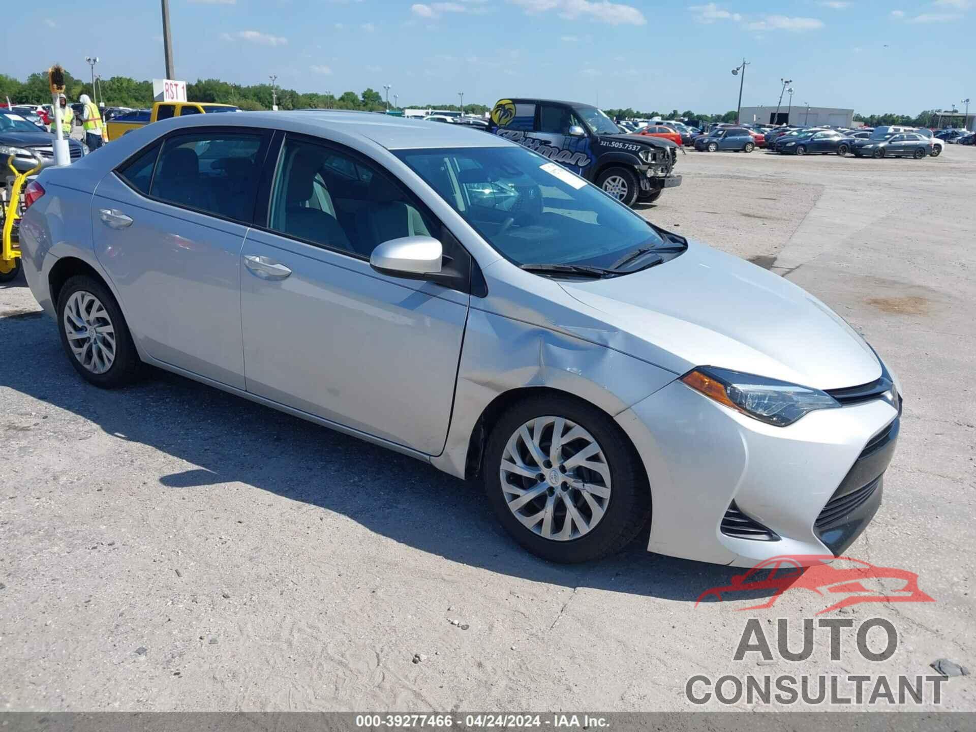 TOYOTA COROLLA 2019 - 2T1BURHE6KC179896